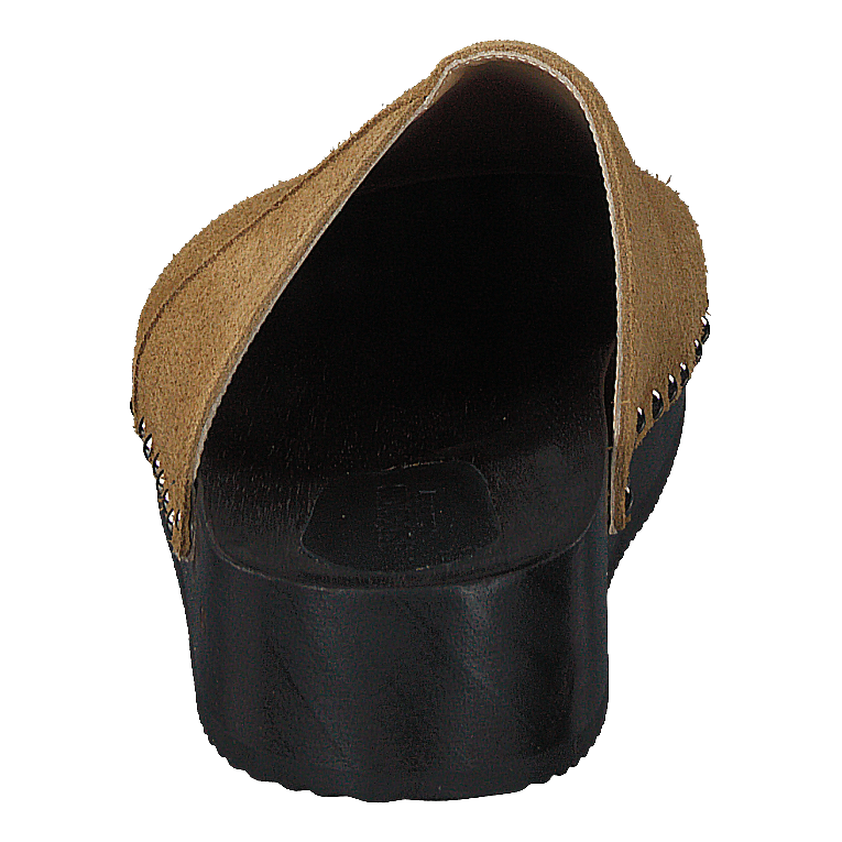 Sabot Wooden Clog Senape Rough