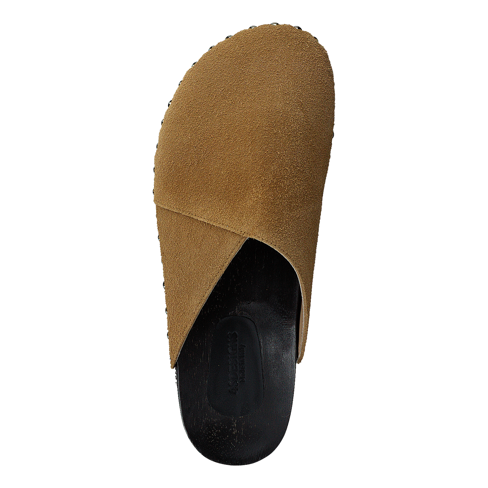 Sabot Wooden Clog Senape Rough