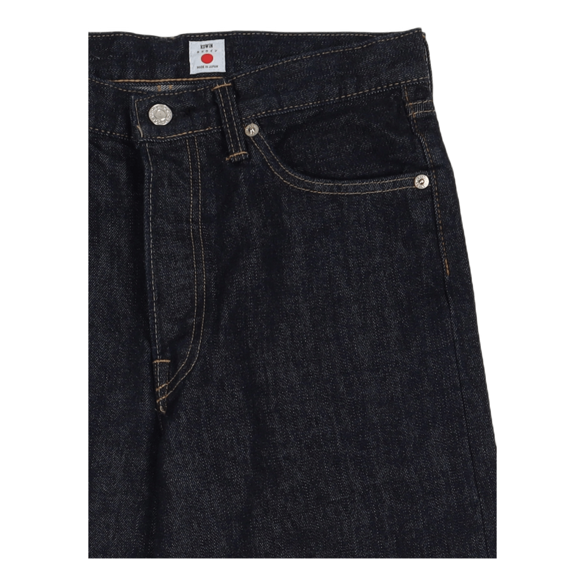 Loose Tapered Kurabo, Recycle Denim, Red Selvage, 14oz, Blue Rinsed