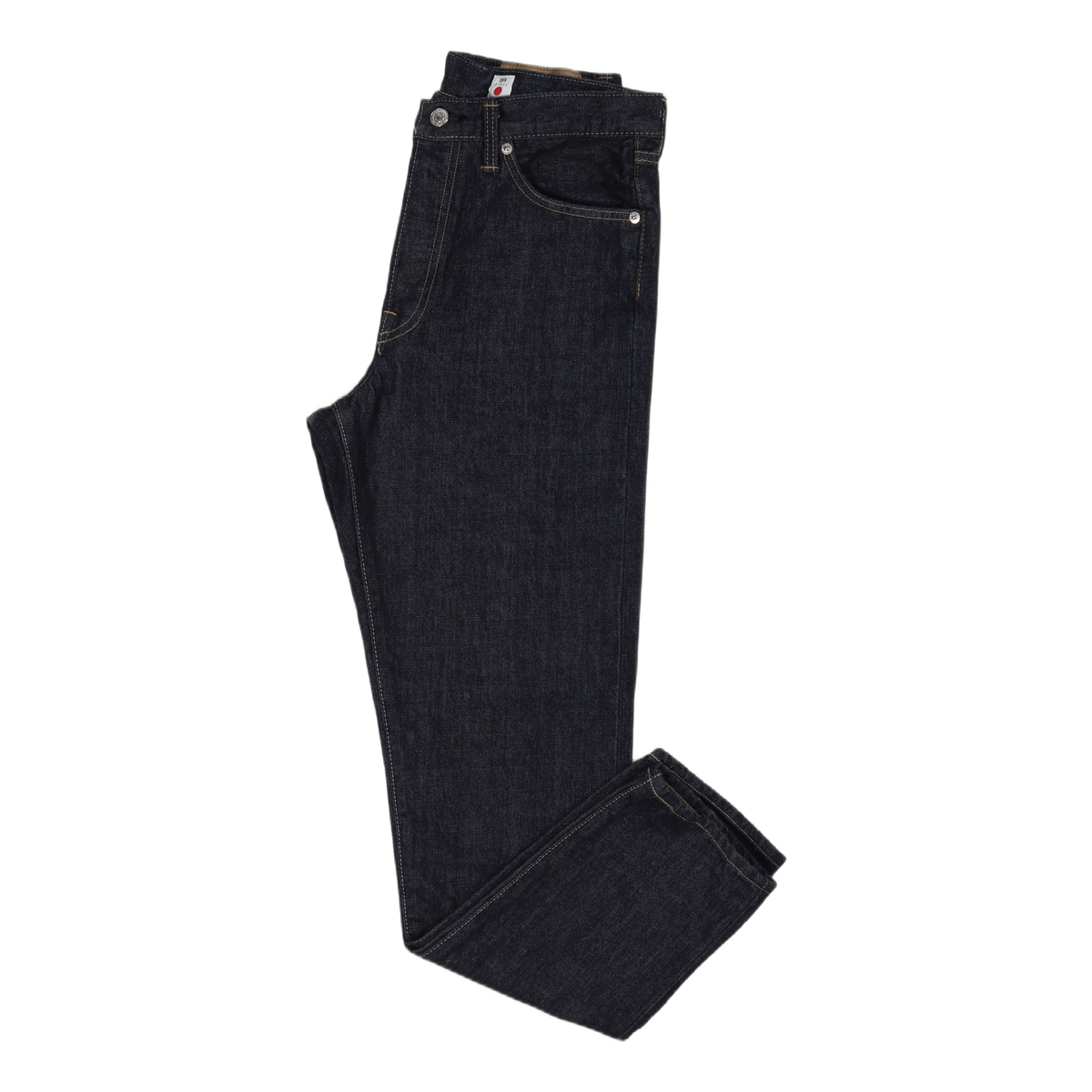Loose Tapered Kurabo, Recycle Denim, Red Selvage, 14oz, Blue Rinsed