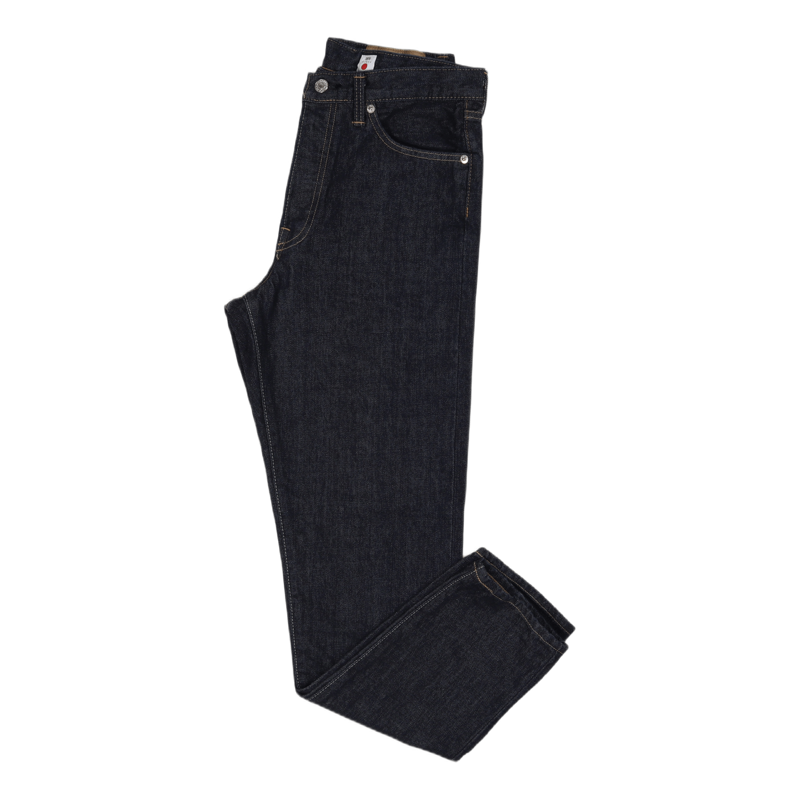 Loose Tapered Kurabo, Recycle Denim, Red Selvage, 14oz, Blue Rinsed