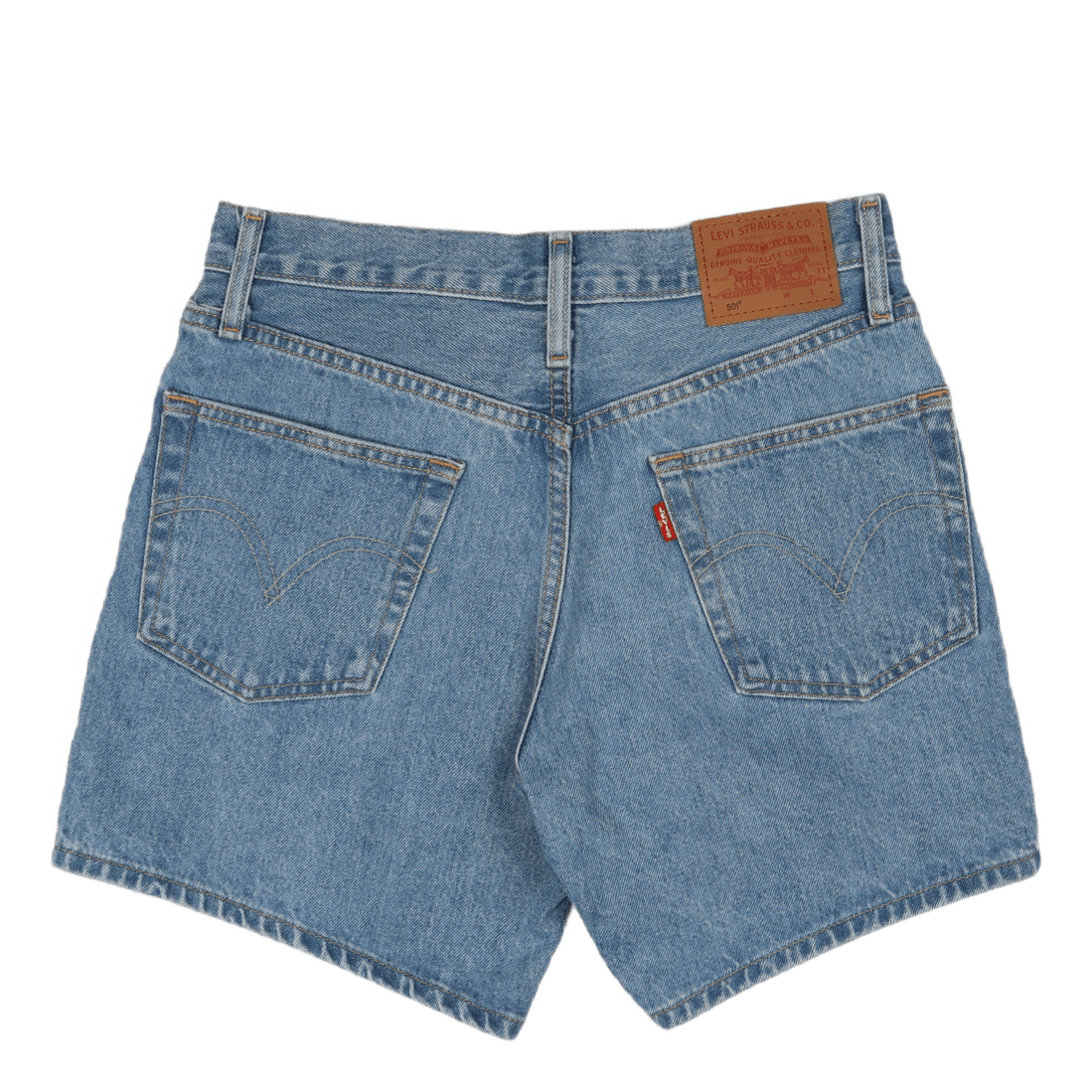 501 Rolled Shorts Blue