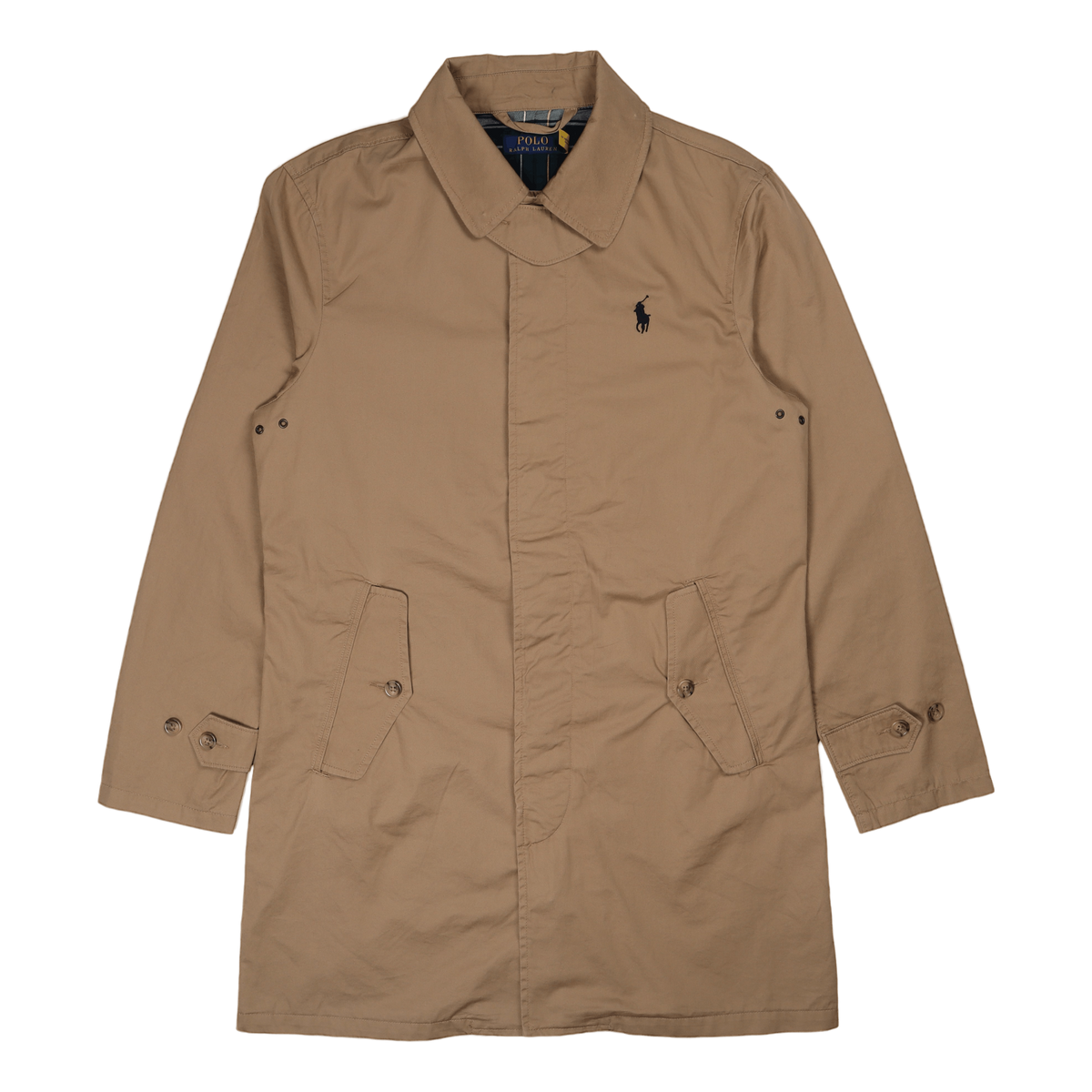 Twill Walking Coat Luxury Tan