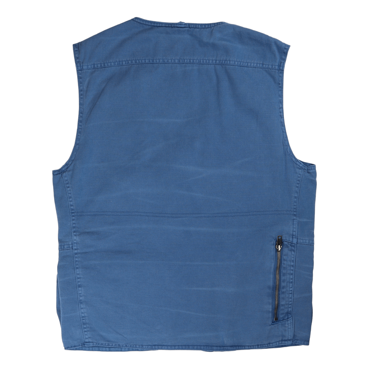Chino Utility Vest Retreat Blue