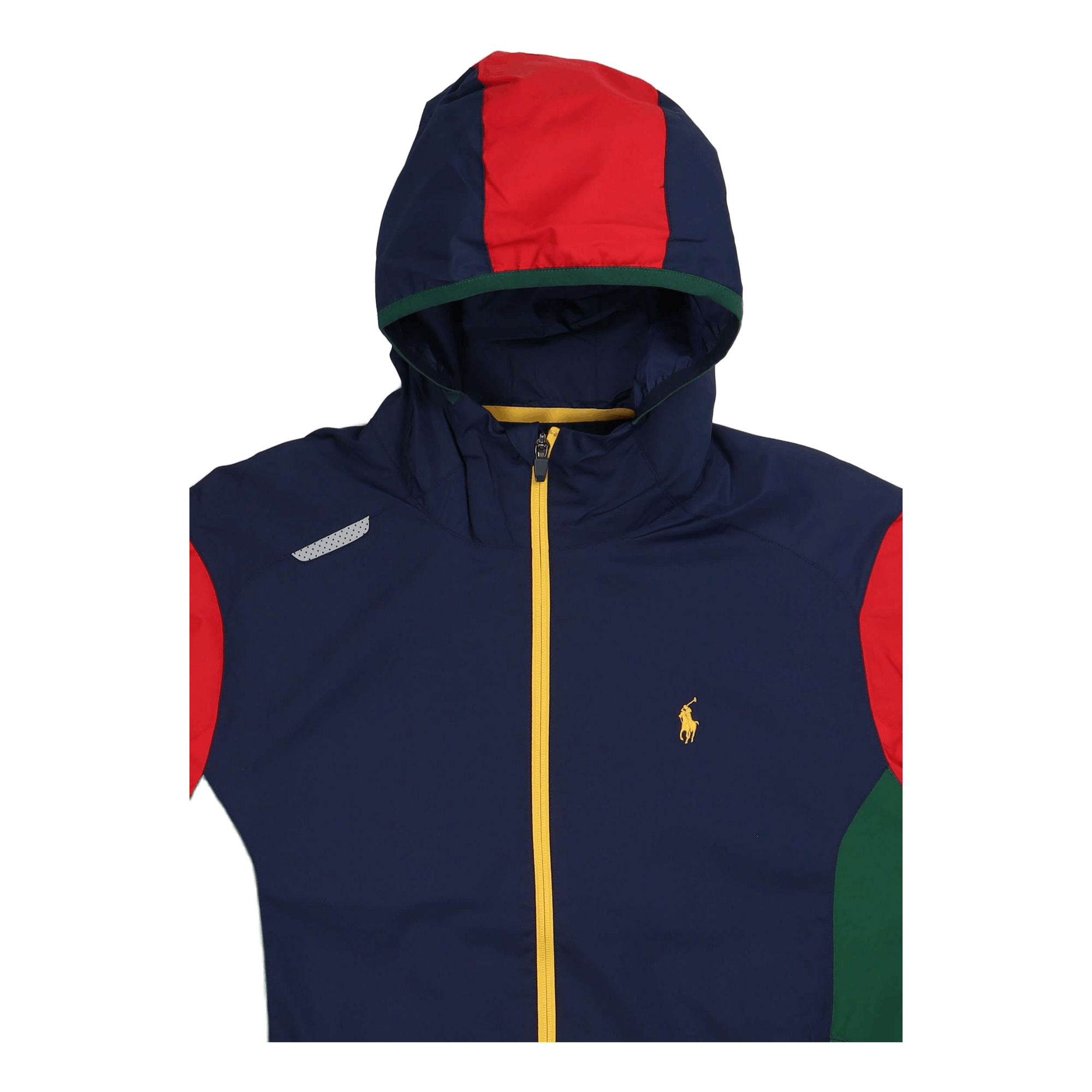 Water-Repellent Hooded Jacket Newport Navy Multi