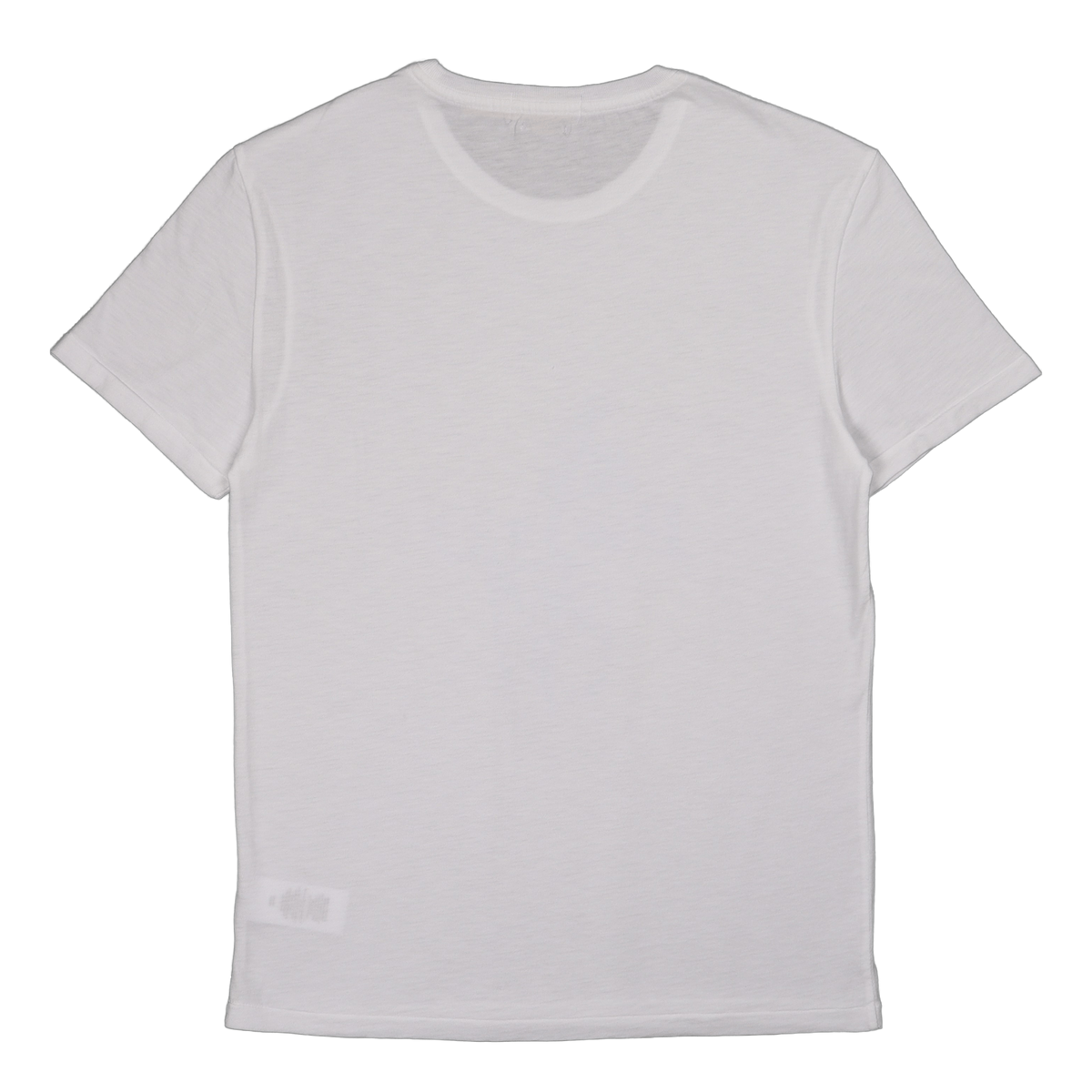 Custom Slim Fit Big Pony Logo T-Shirt White