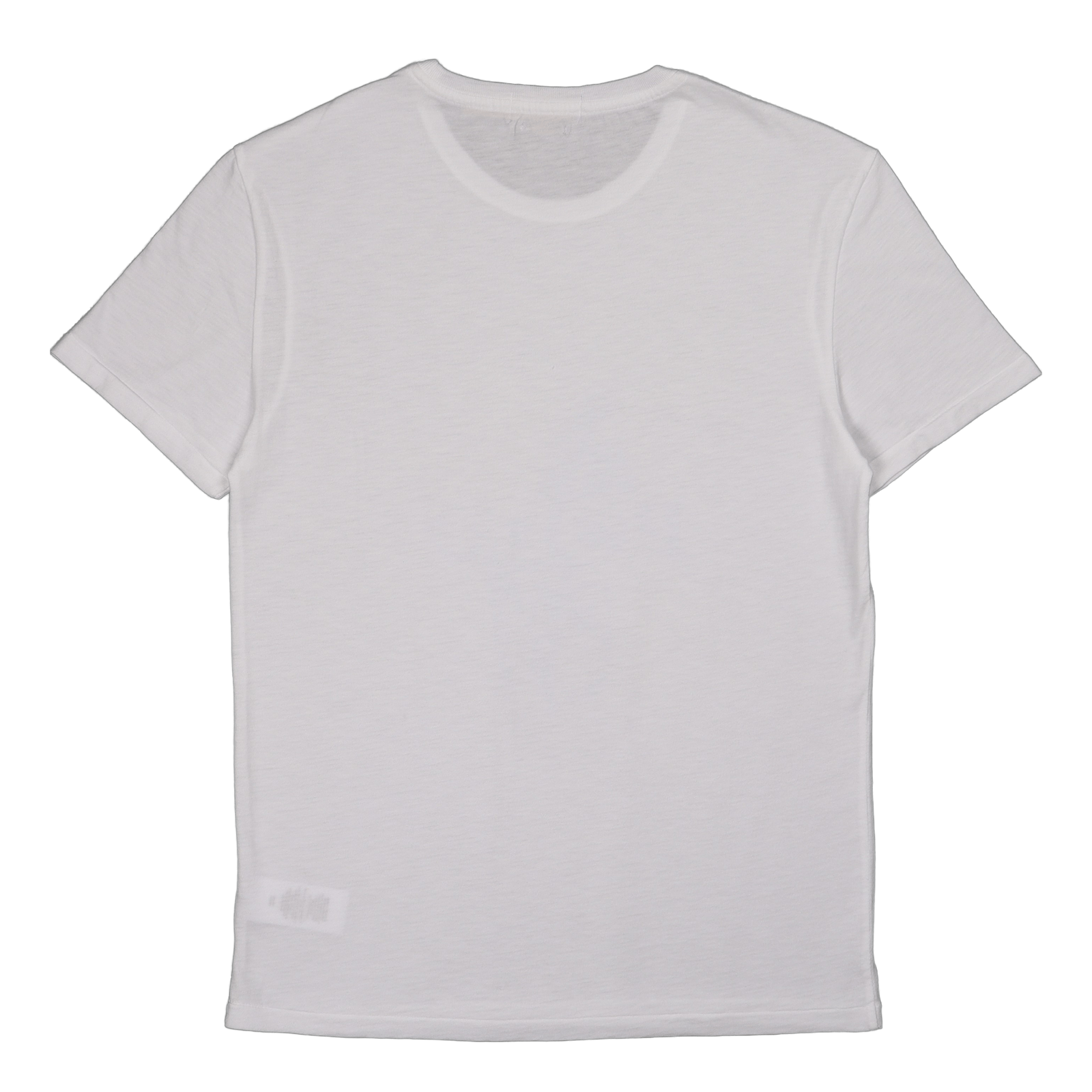 Custom Slim Fit Big Pony Logo T-Shirt White