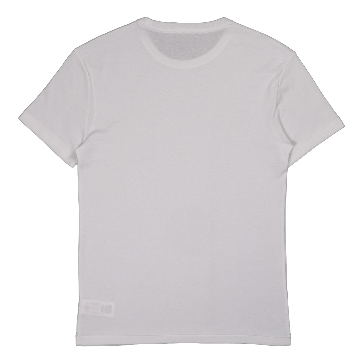 Custom Slim Fit Big Pony Logo T-Shirt White