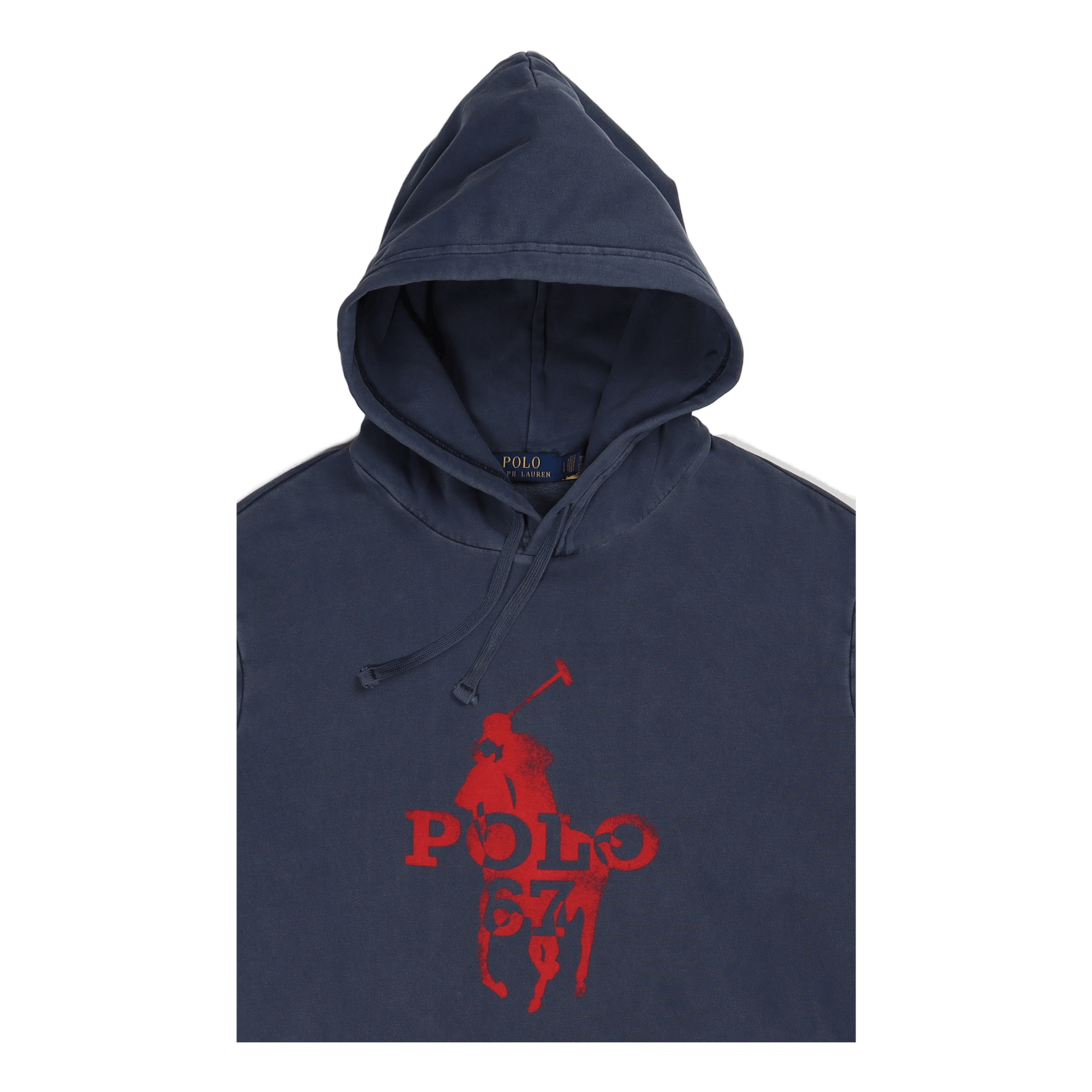 Big Pony Logo Fleece Hoodie Cruise Navy