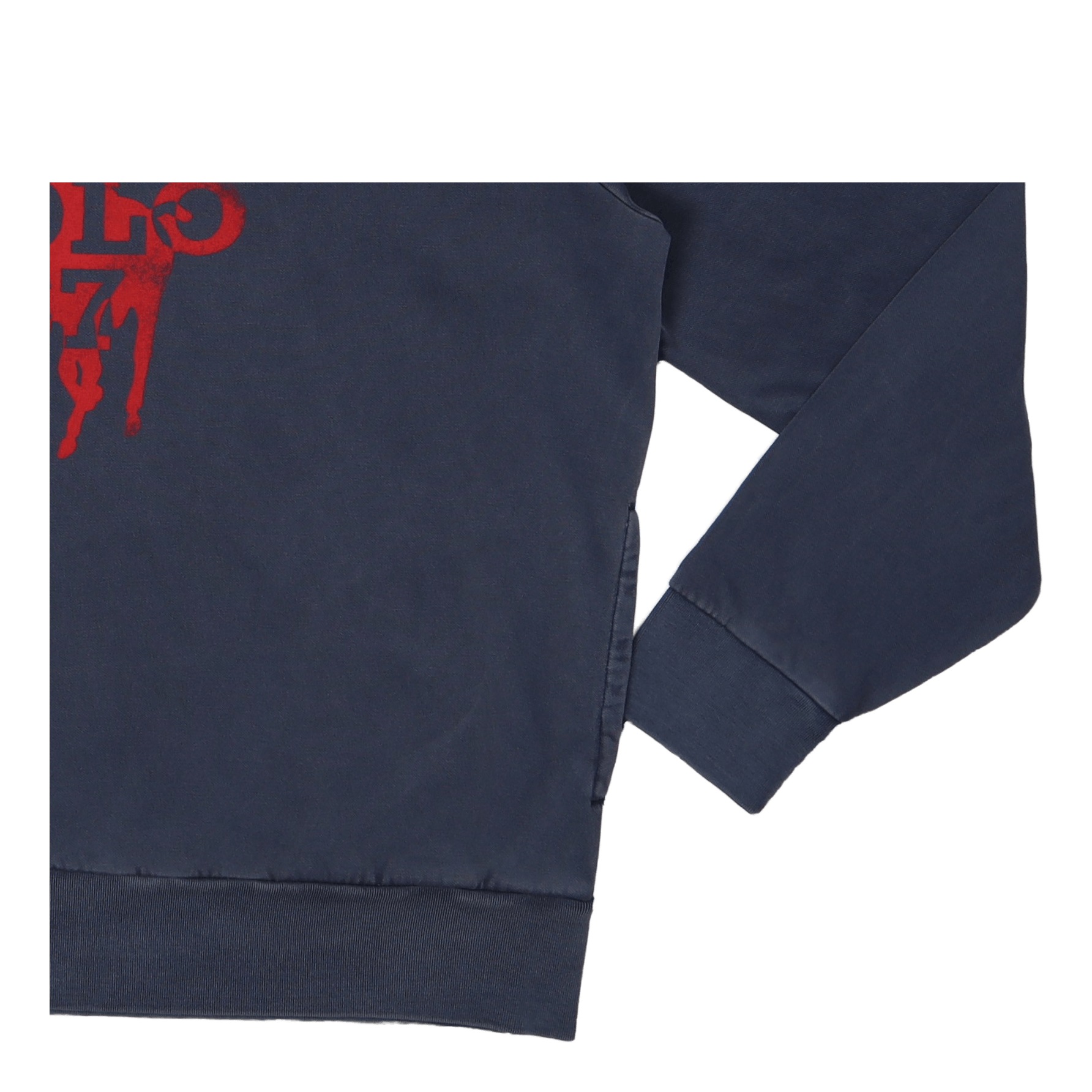 Big Pony Logo Fleece Hoodie Cruise Navy