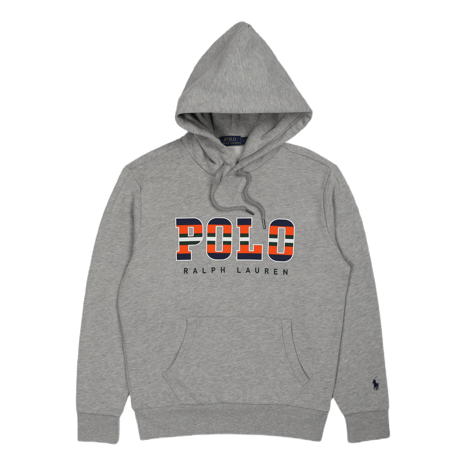 Logo Fleece Hoodie Andover Heather