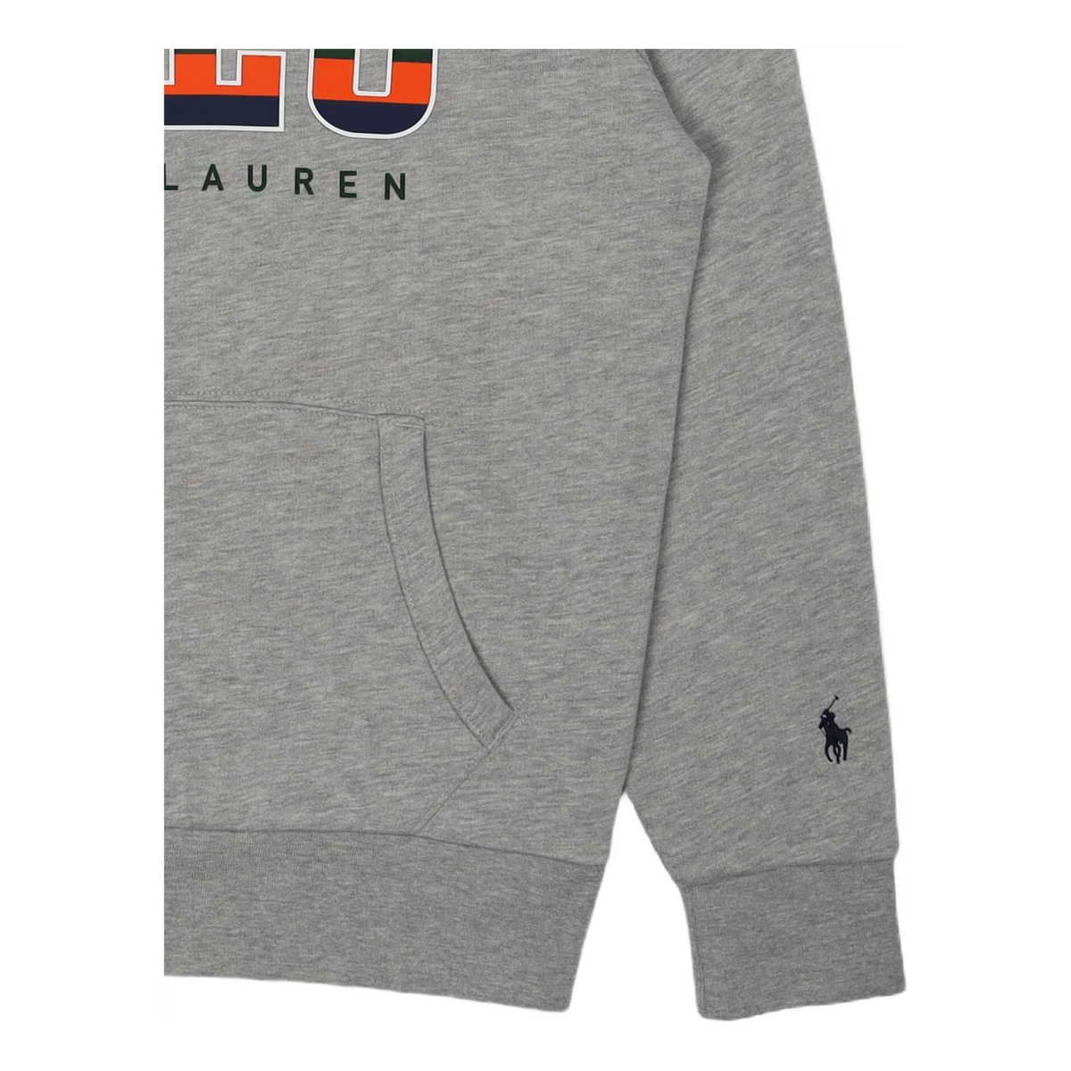 Logo Fleece Hoodie Andover Heather