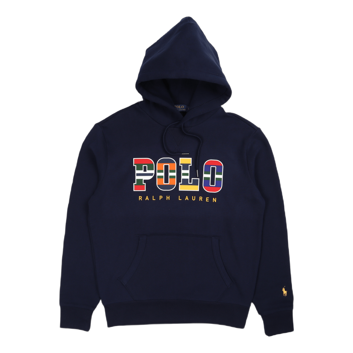 Logo Fleece Hoodie Cruise Navy