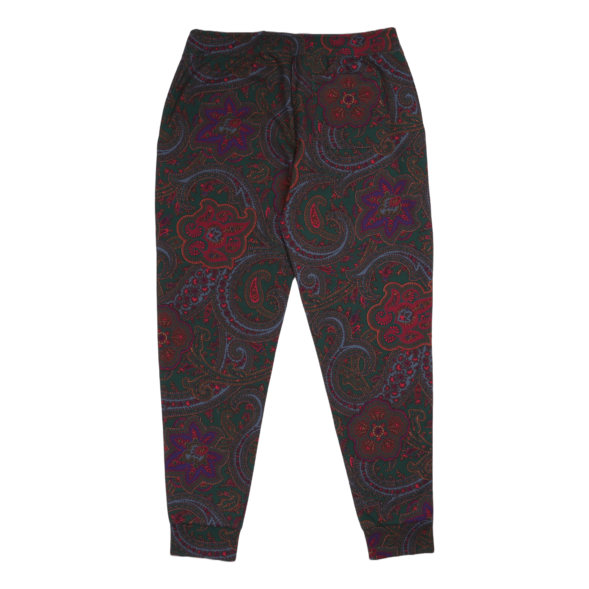 Paisley-Print Double-Knit Jogger Pant Paisley Print