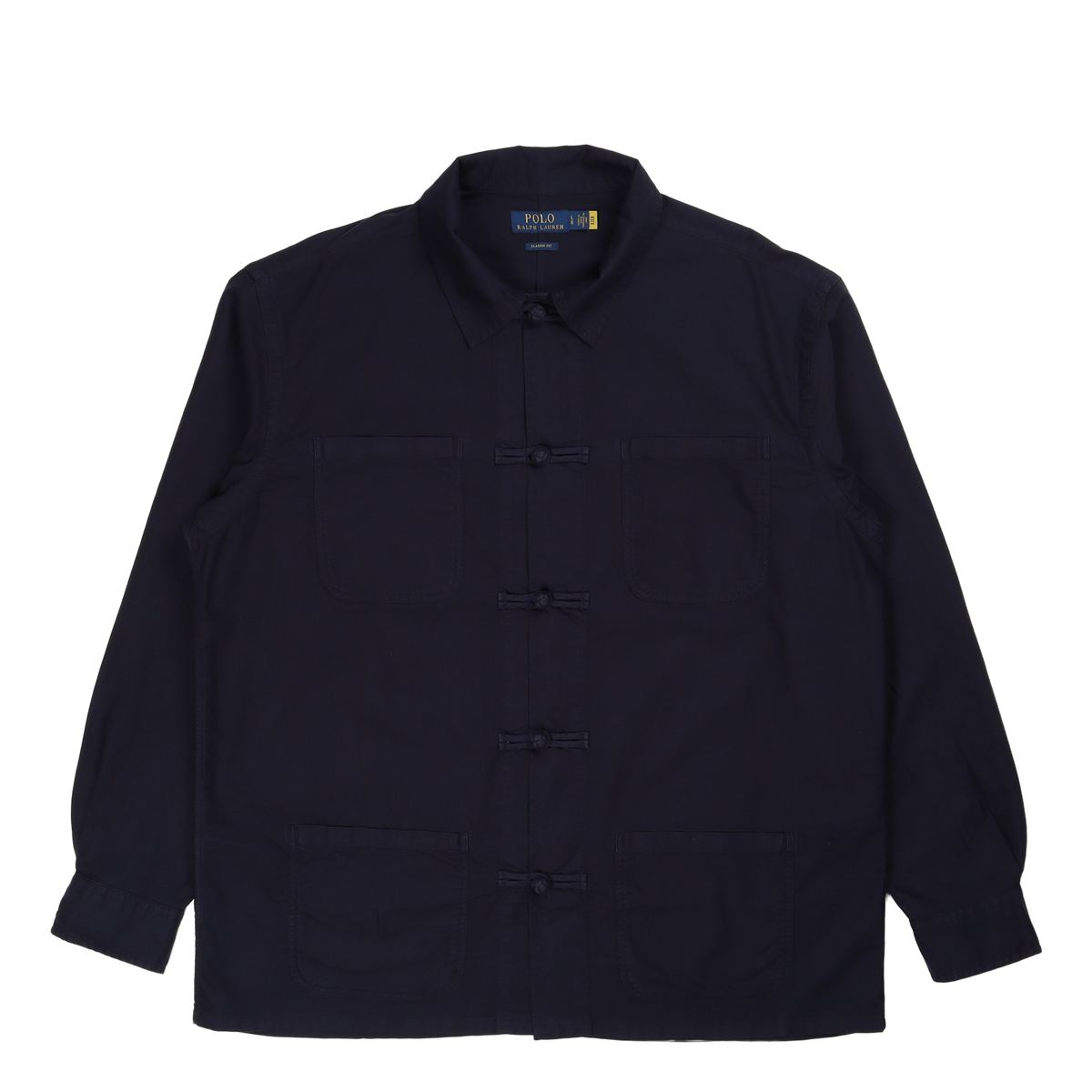 Classic Fit Garment-Dyed Oxford Shirt Rl Navy