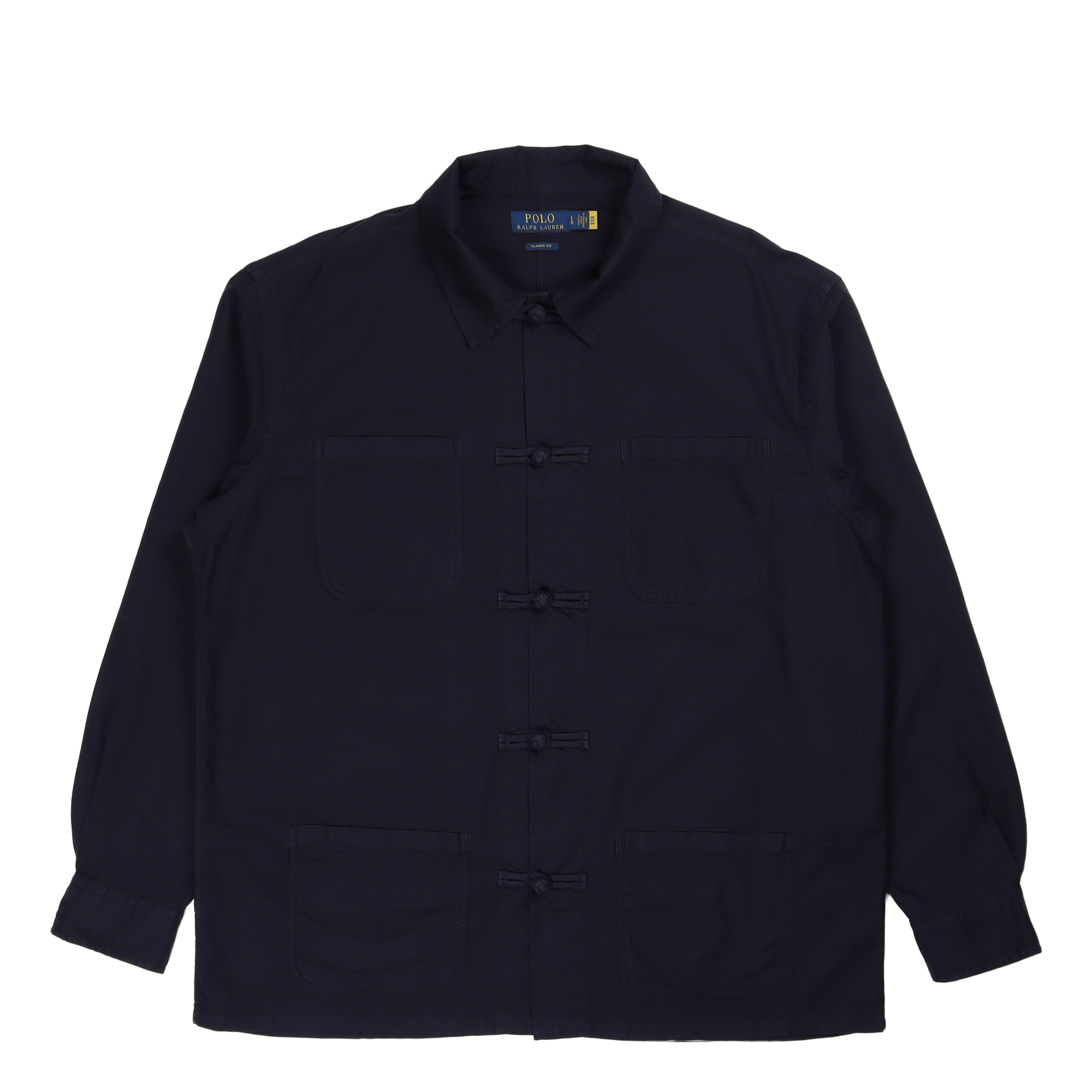 Classic Fit Garment-Dyed Oxford Shirt Rl Navy