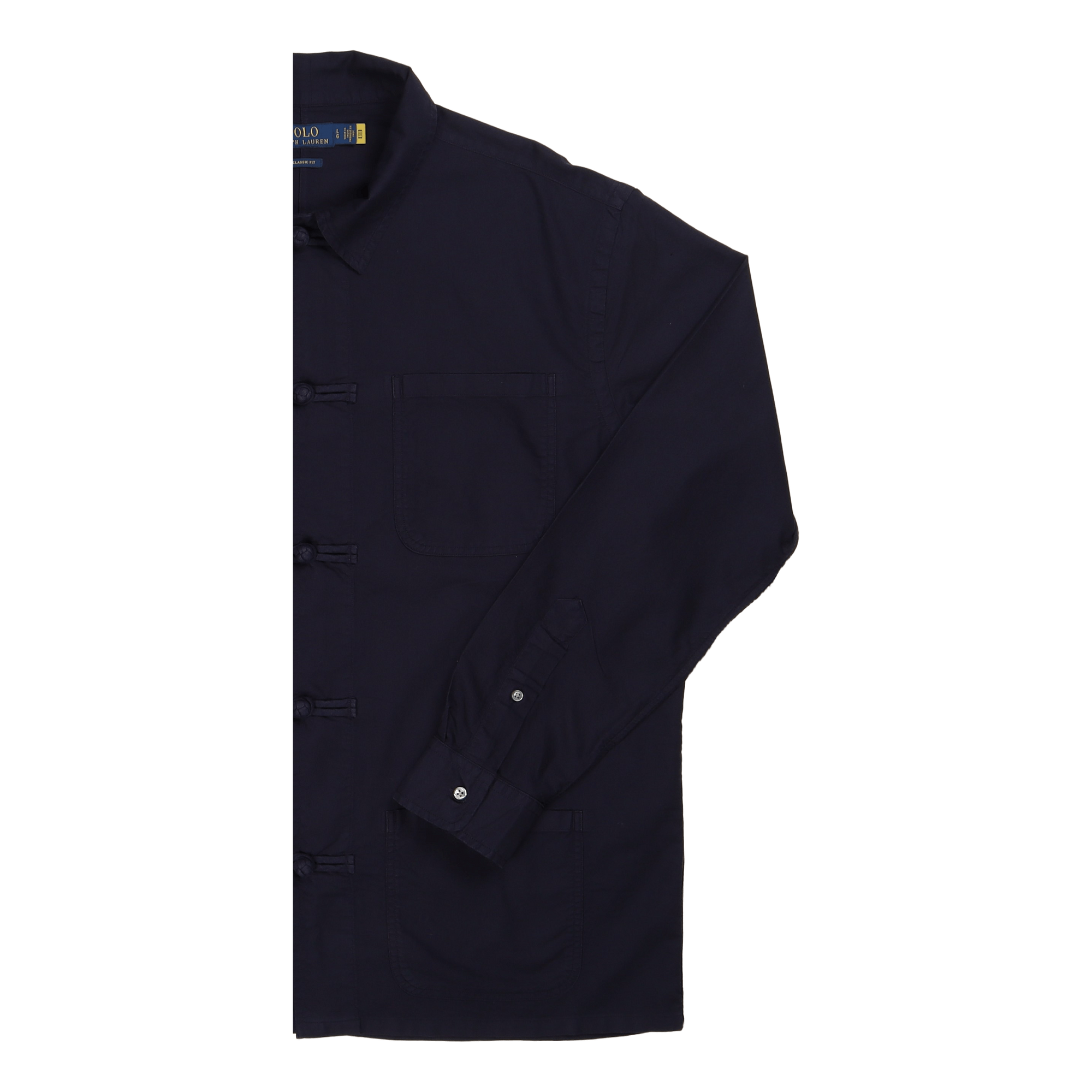 Classic Fit Garment-Dyed Oxford Shirt Rl Navy