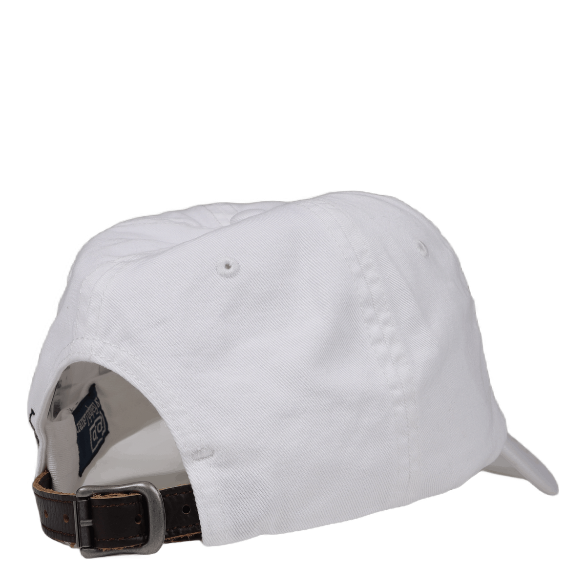 Flag Chino Ball Cap Pure White