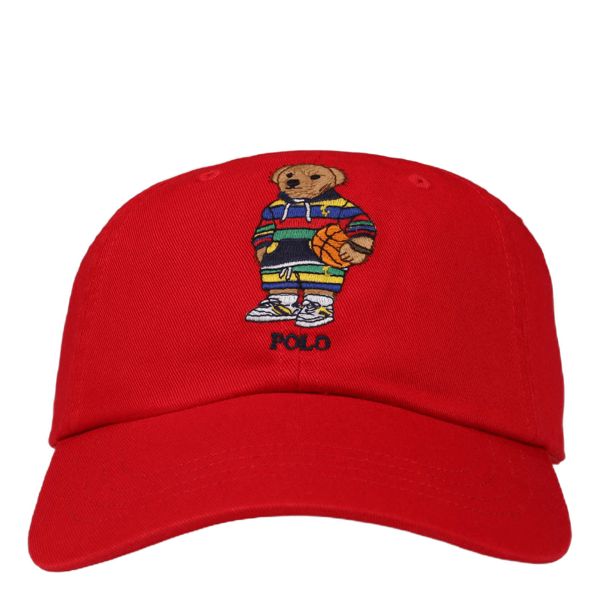 Polo Bear Chino Ball Cap Rl 2000 Red