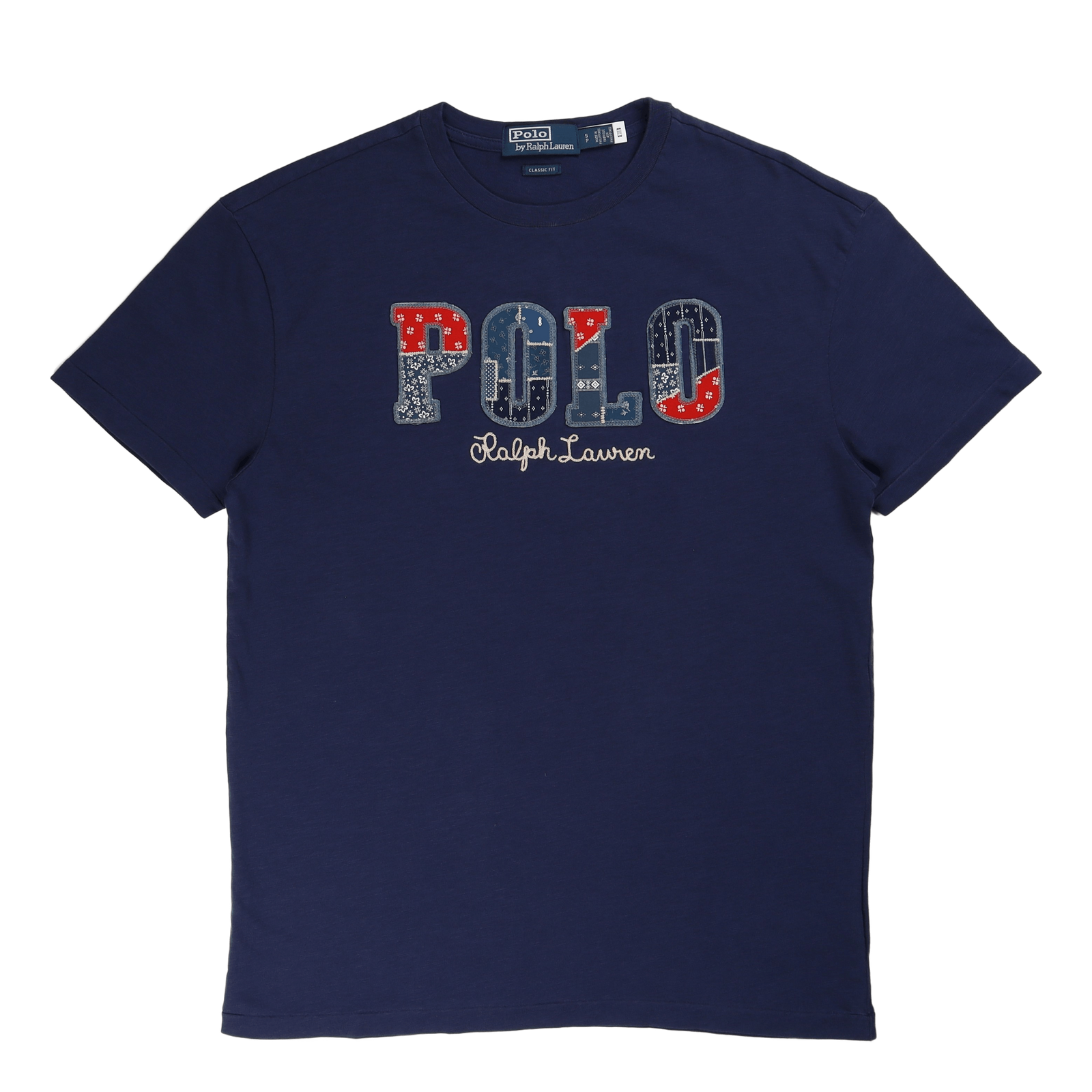 Classic Fit Logo Jersey T-Shirt Dark Cobalt