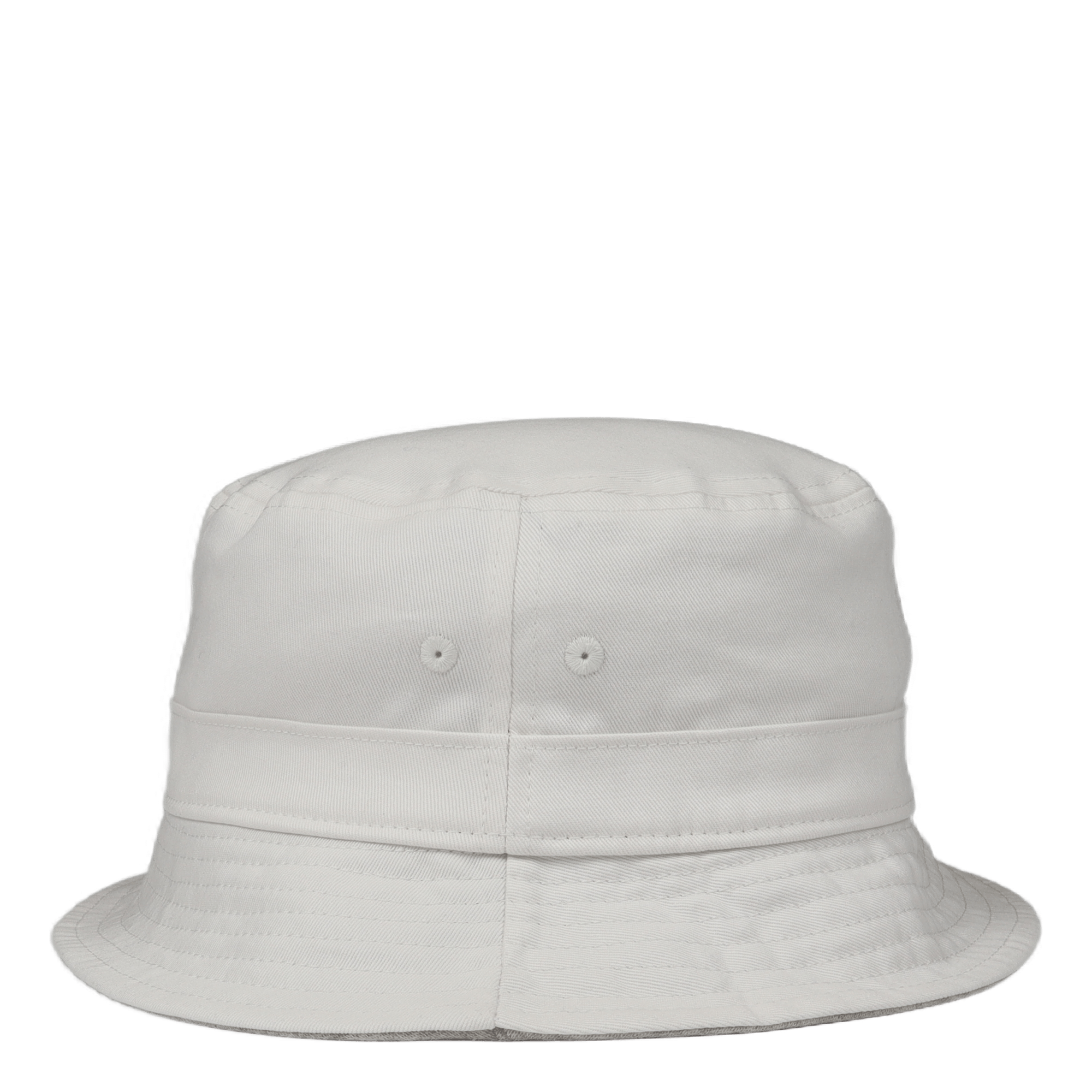 Reversible Fleece & Twill Bucket Hat Lght Sprt Hthr/Deckwash White