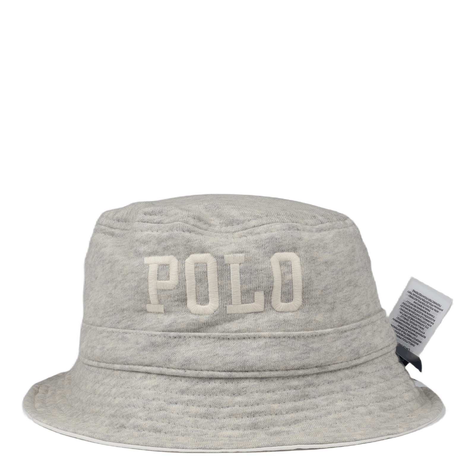 Reversible Fleece & Twill Bucket Hat Lght Sprt Hthr/Deckwash White