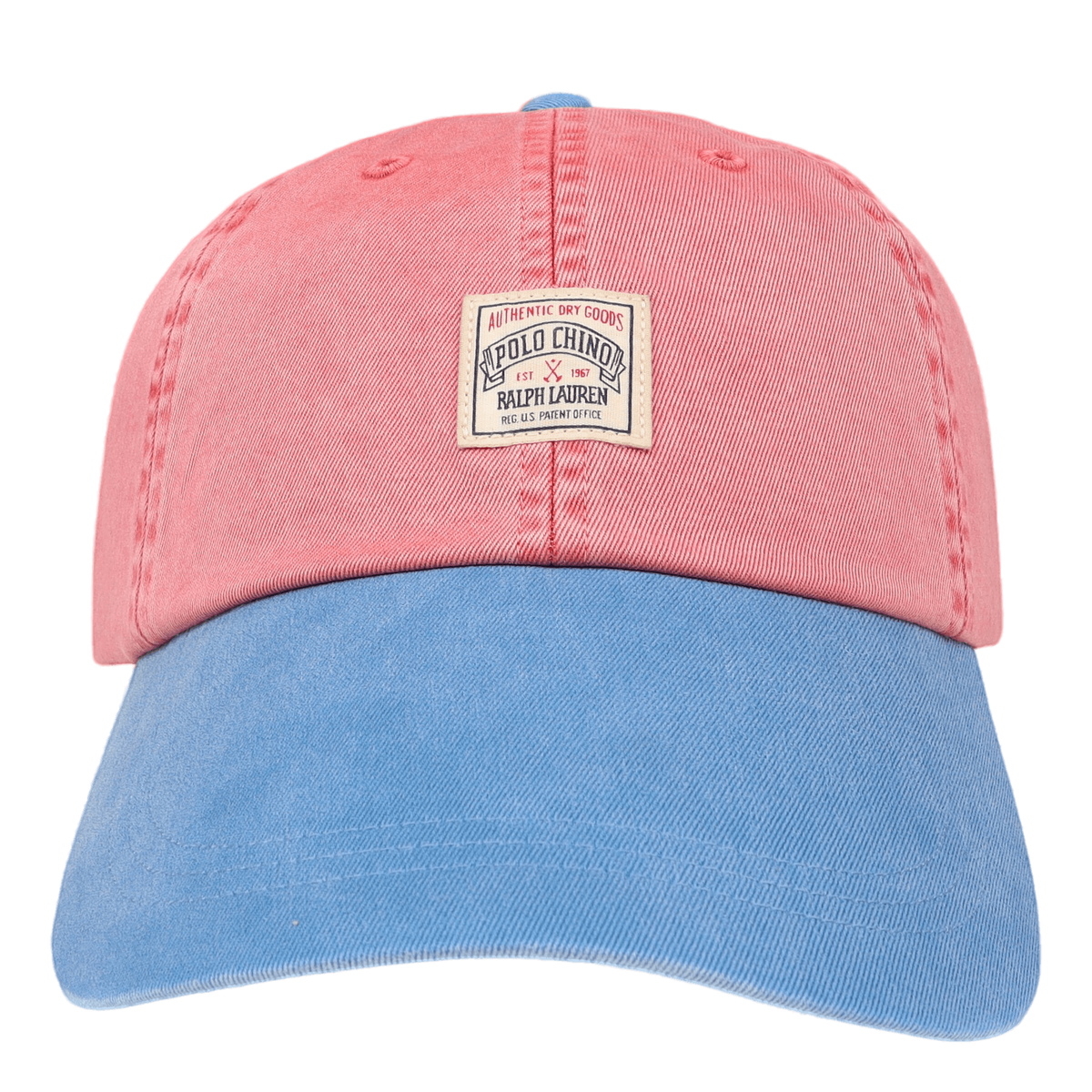 Cotton Chino Long-Bill Cap Adirondack Berry