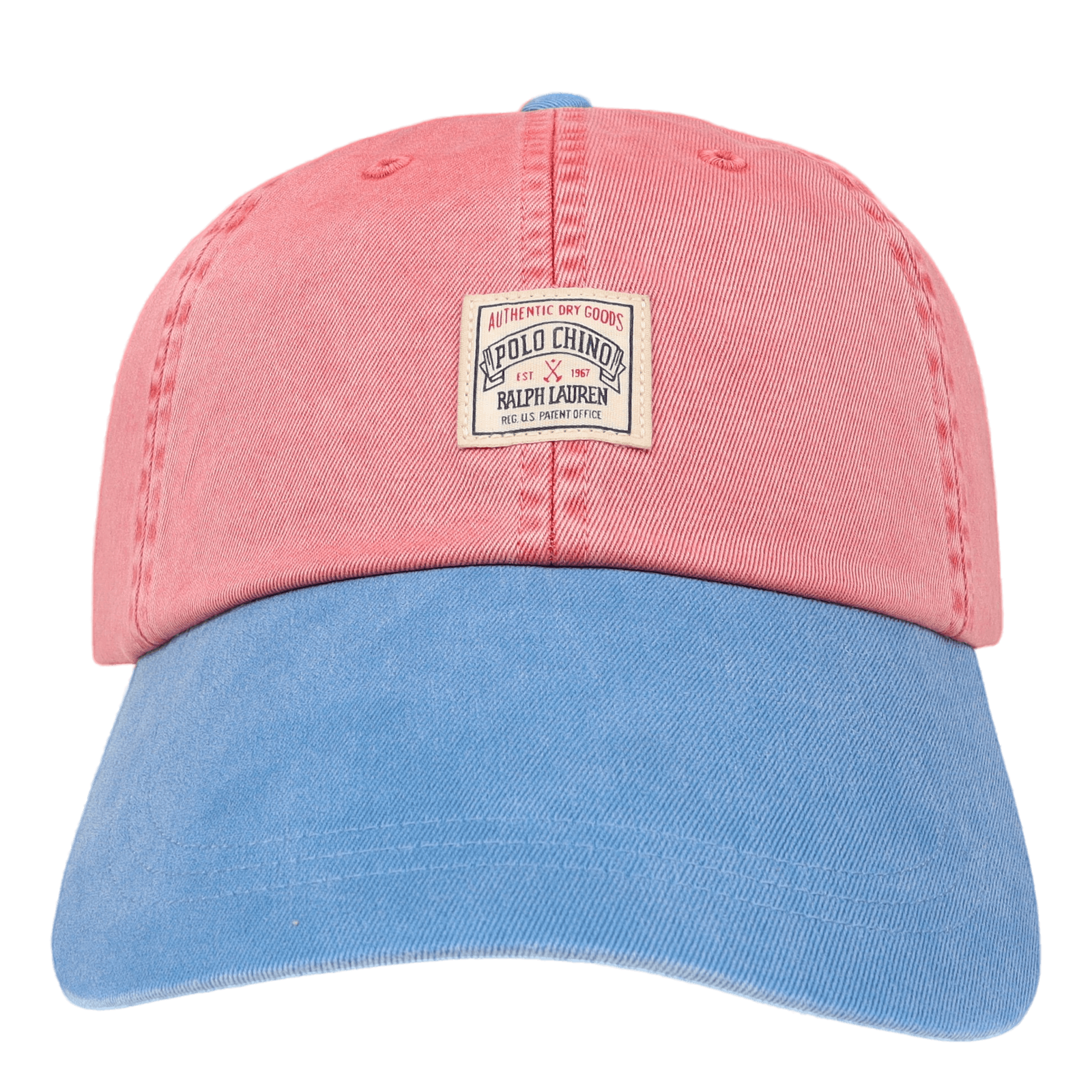 Cotton Chino Long-Bill Cap Adirondack Berry