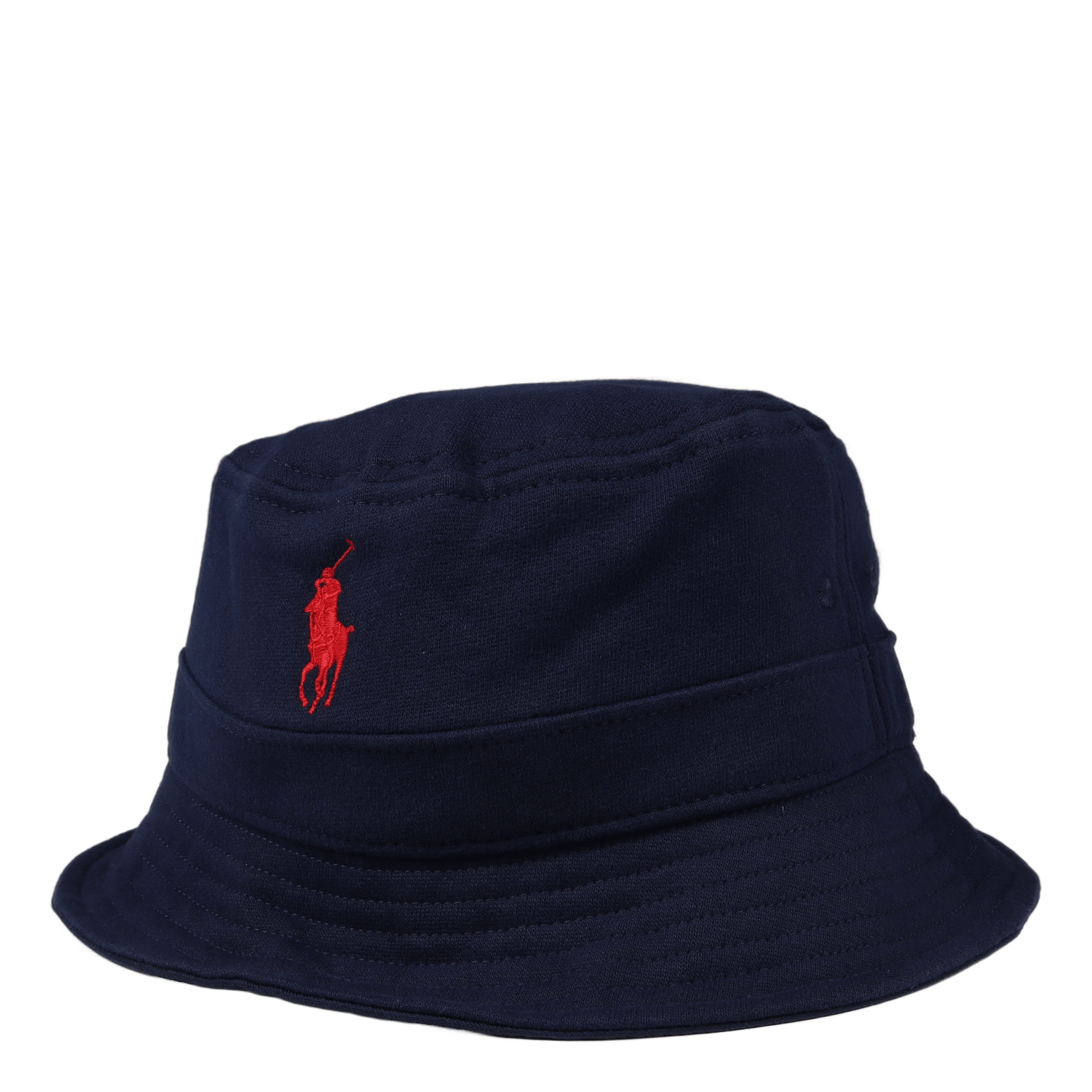 Cotton-Blend Fleece Bucket Hat Cruise Navy