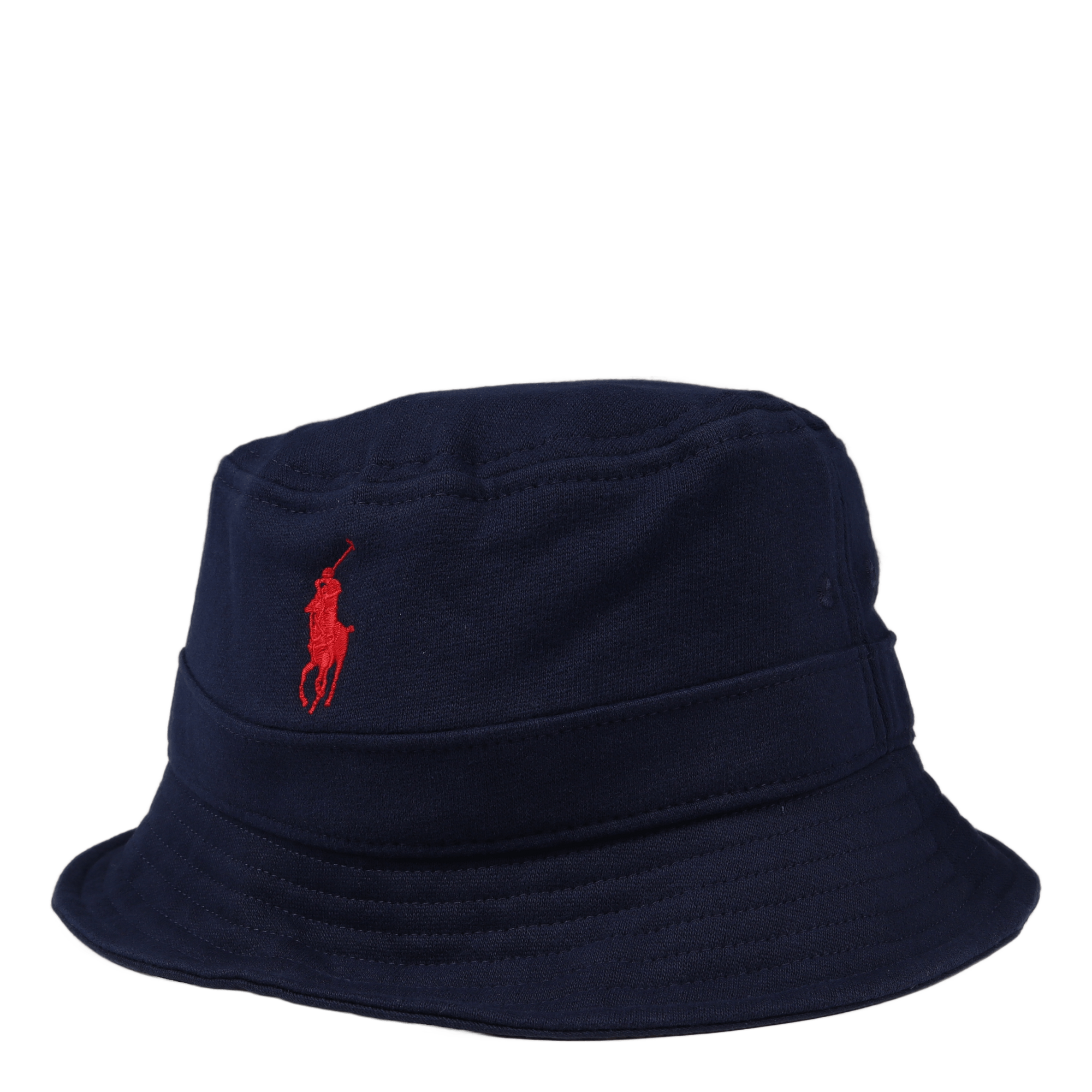 Cotton-Blend Fleece Bucket Hat Cruise Navy