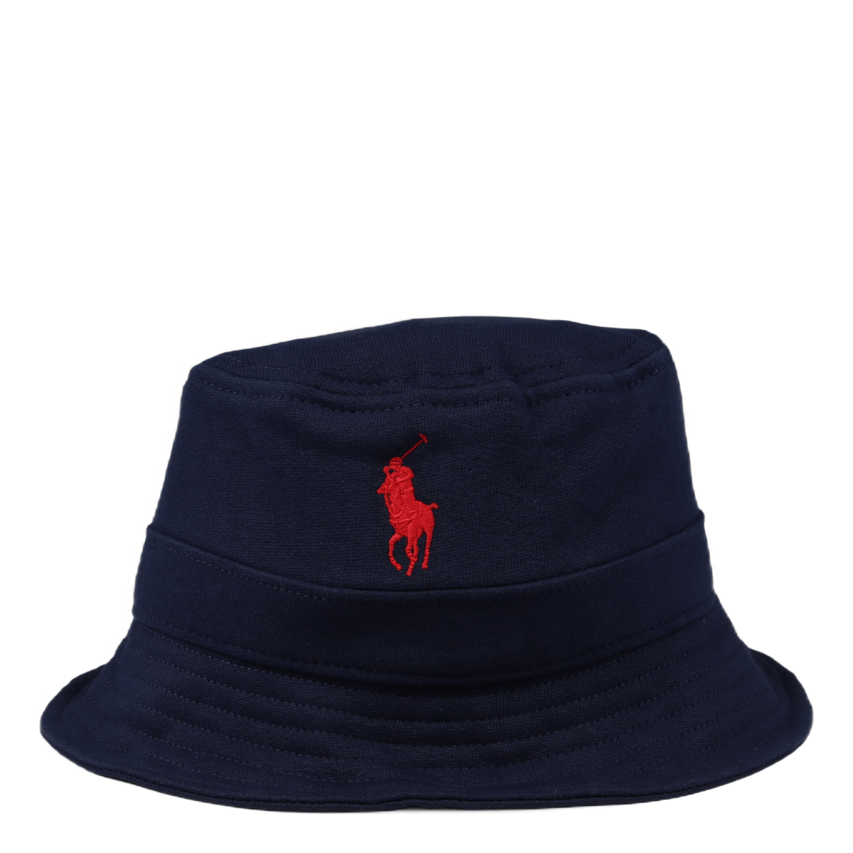 Cotton-Blend Fleece Bucket Hat Cruise Navy