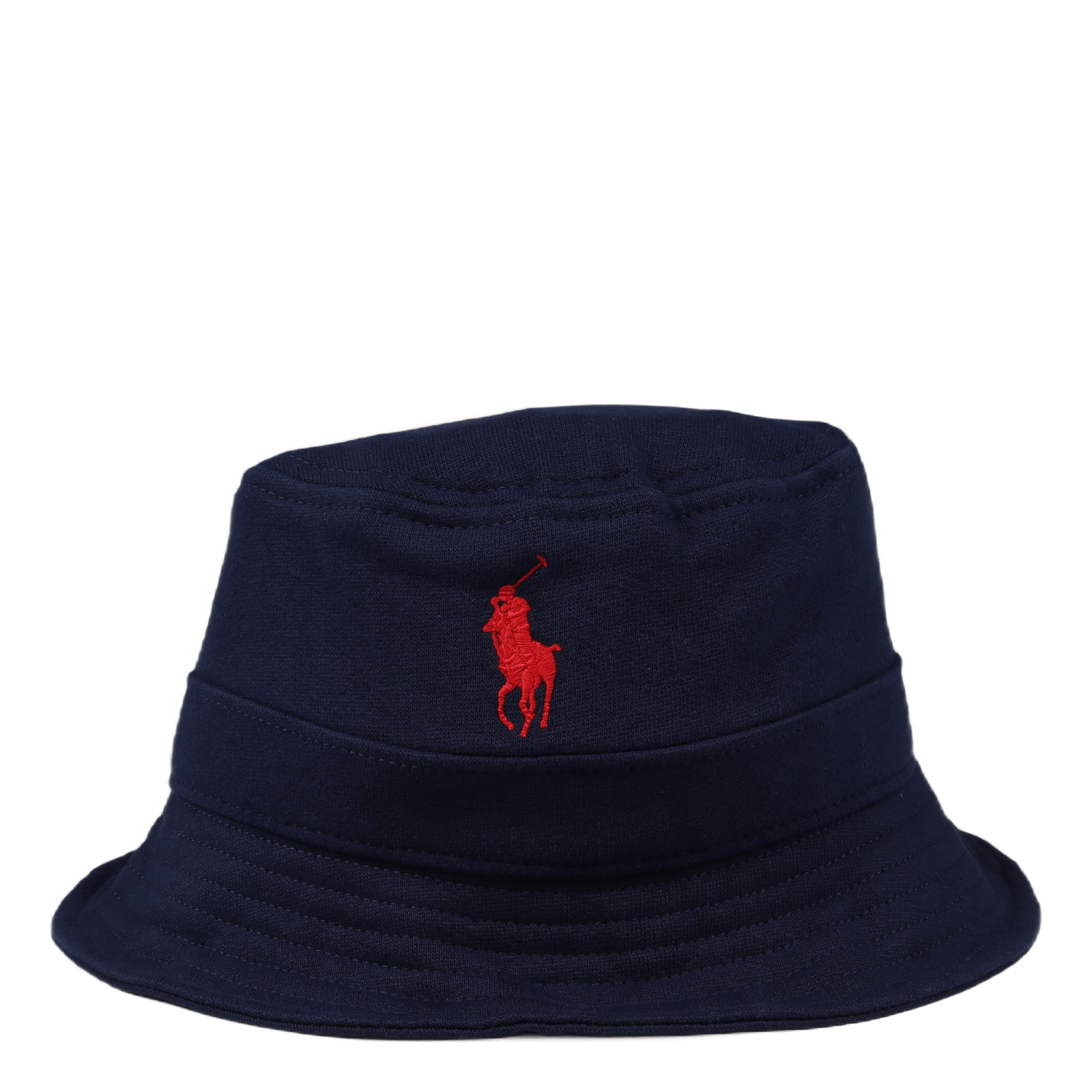 Cotton-Blend Fleece Bucket Hat Cruise Navy