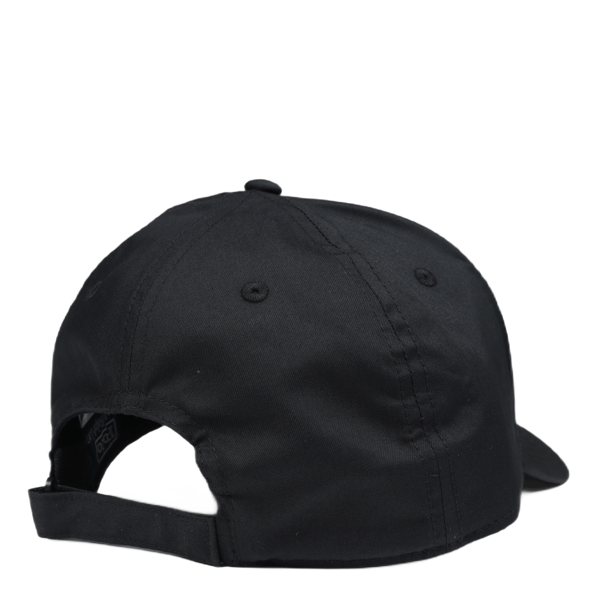 Logo-Plaque Ball Cap Polo Black