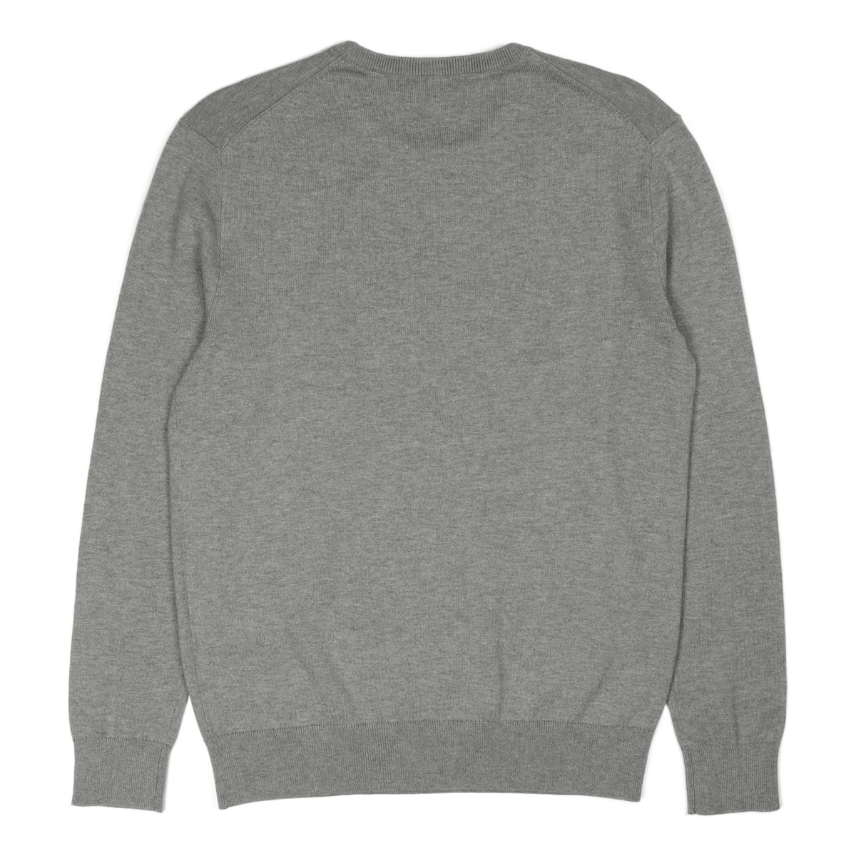 Cotton-Cashmere Crewneck Sweater Andover Heather