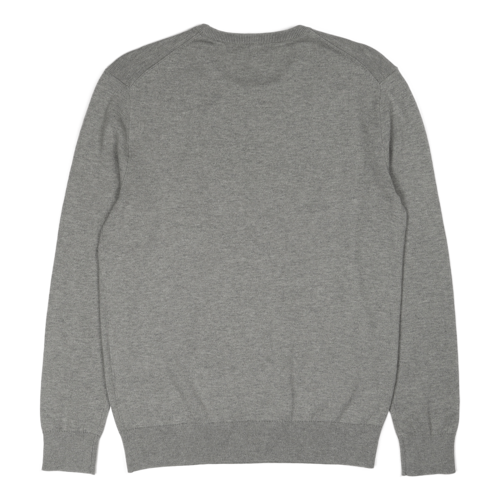 Cotton-Cashmere Crewneck Sweater Andover Heather
