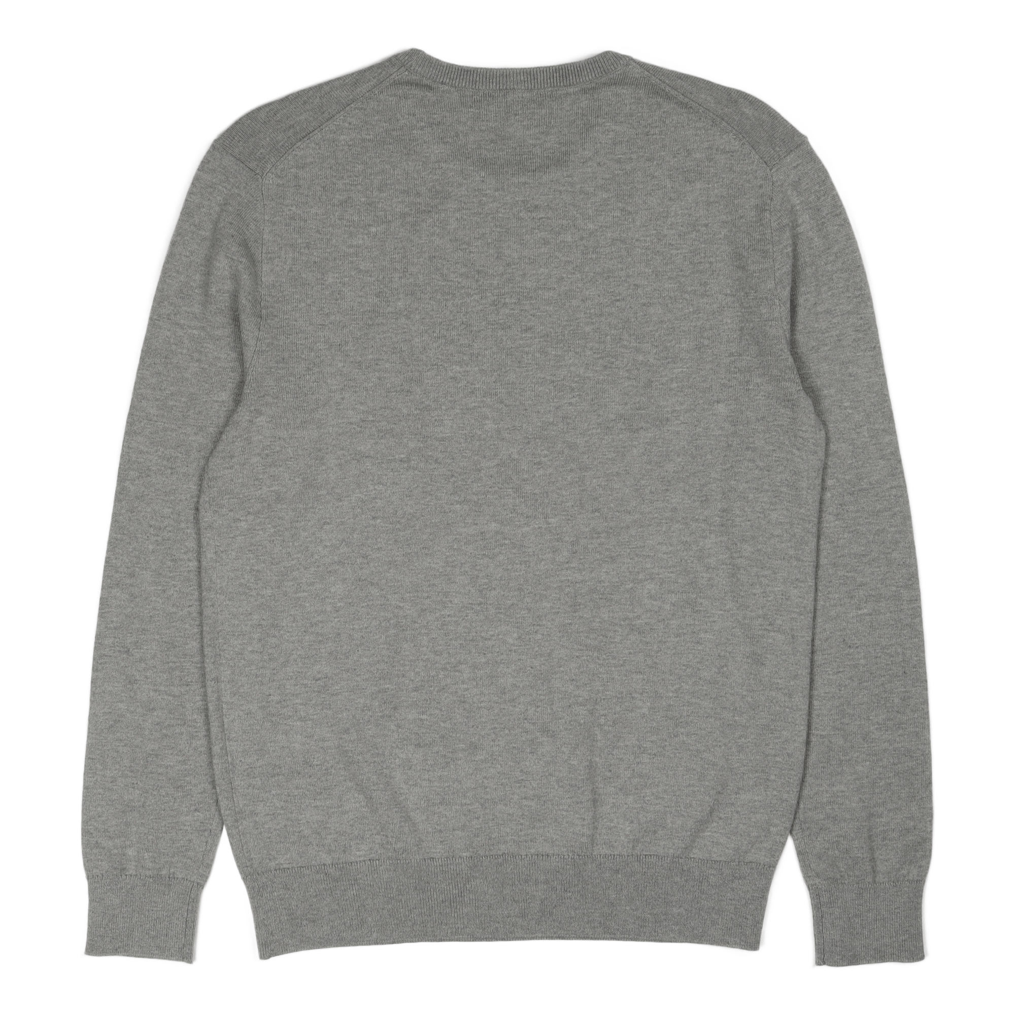 Cotton-Cashmere Crewneck Sweater Andover Heather