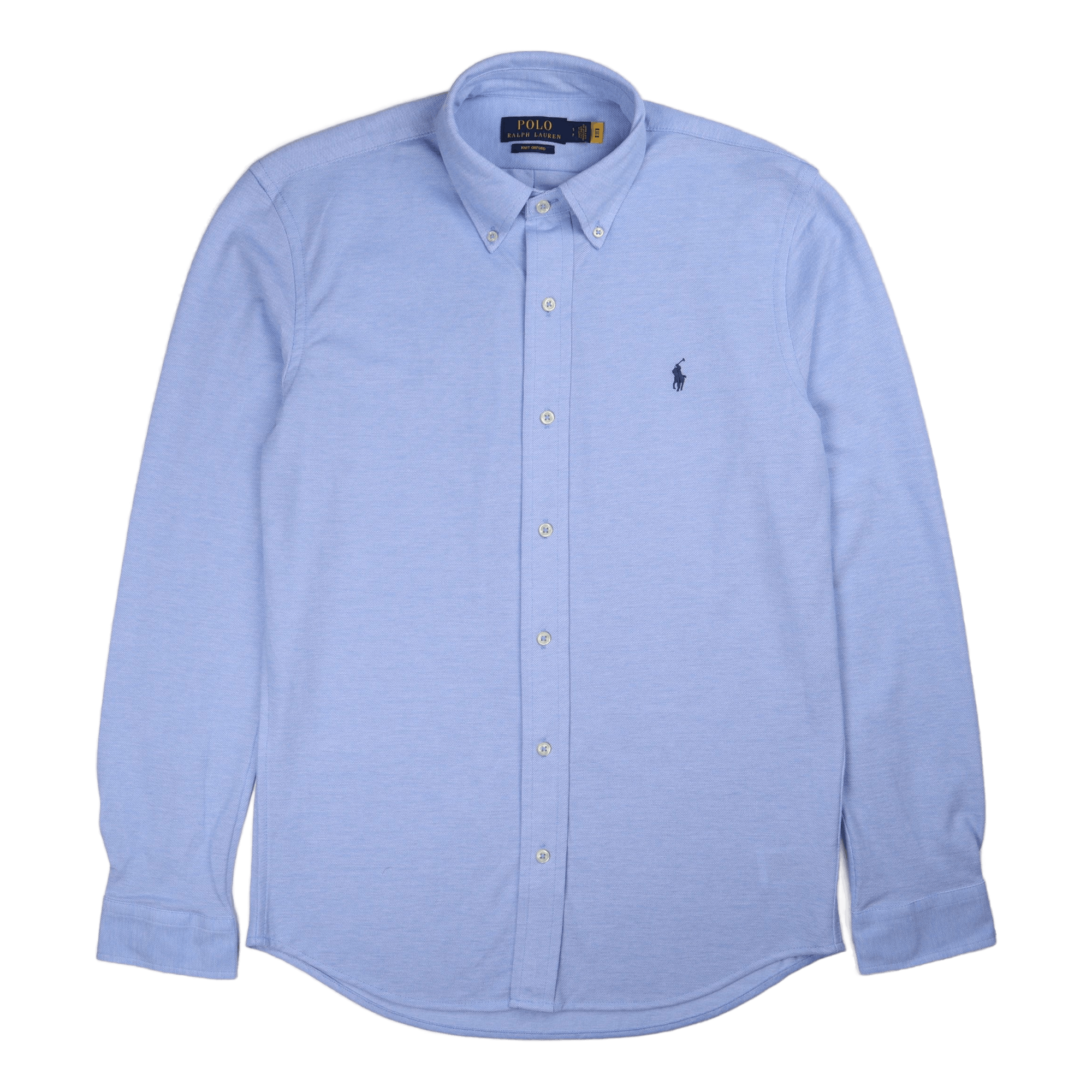 Knit Oxford Shirt Harbor Island Blue