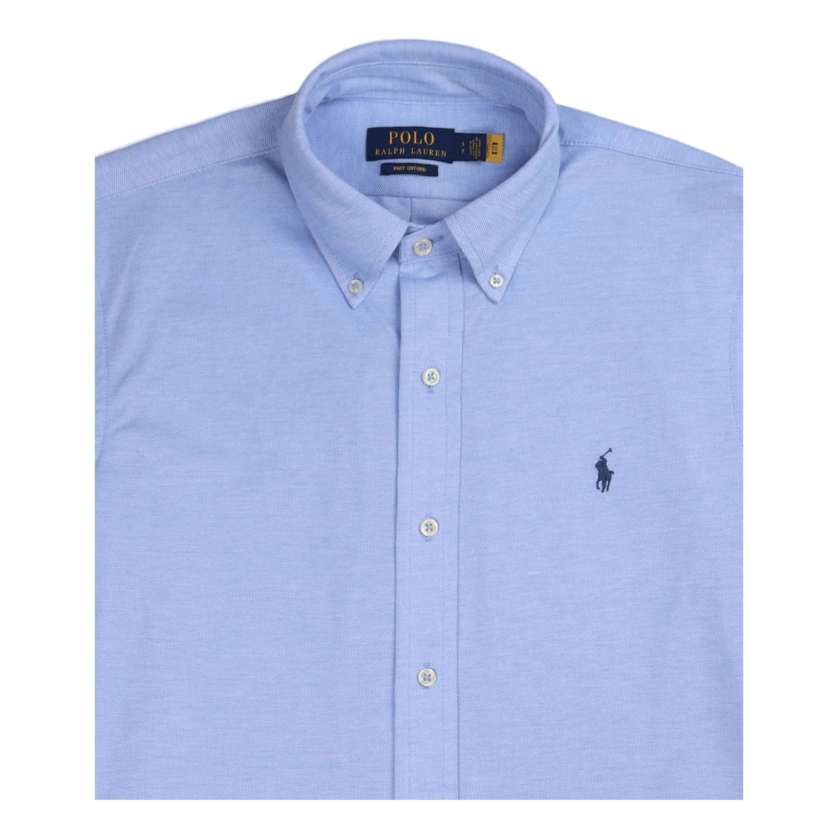 Knit Oxford Shirt Harbor Island Blue