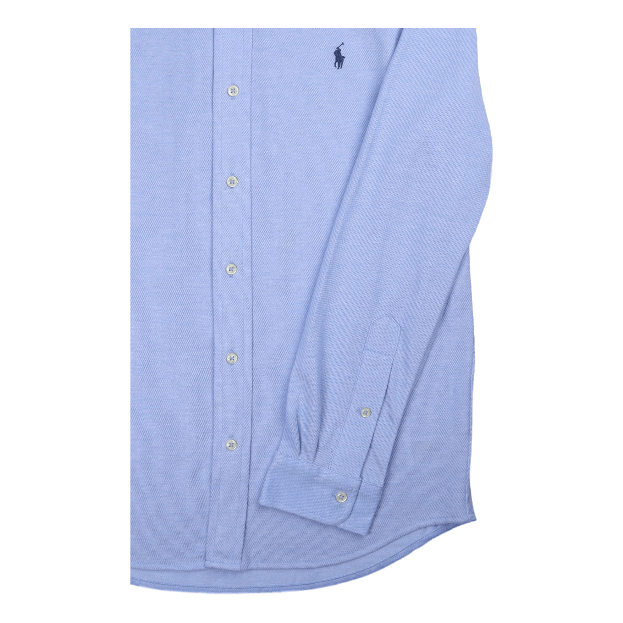 Knit Oxford Shirt Harbor Island Blue