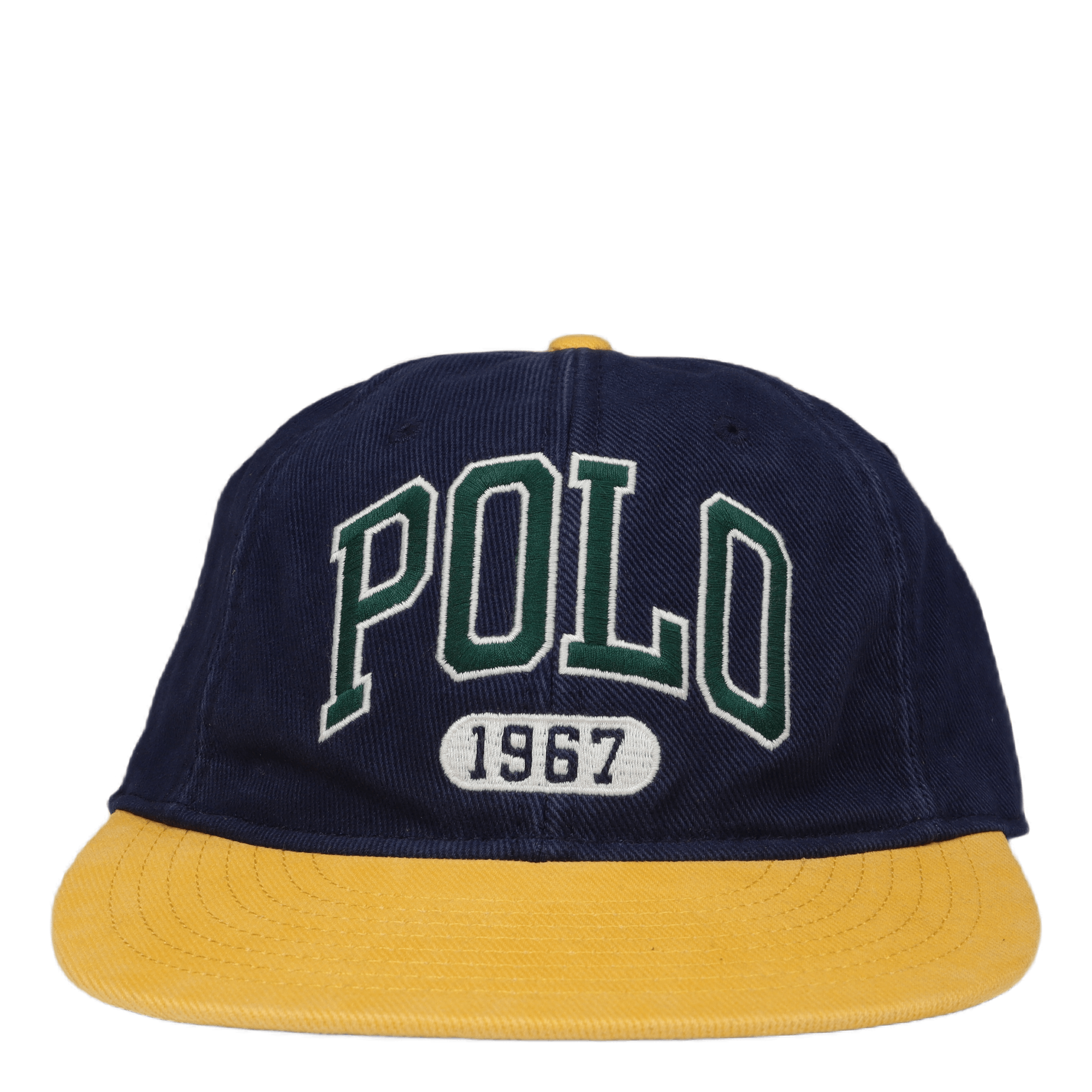 Logo Cotton Chino Ball Cap Newport Navy/Gold Bugle