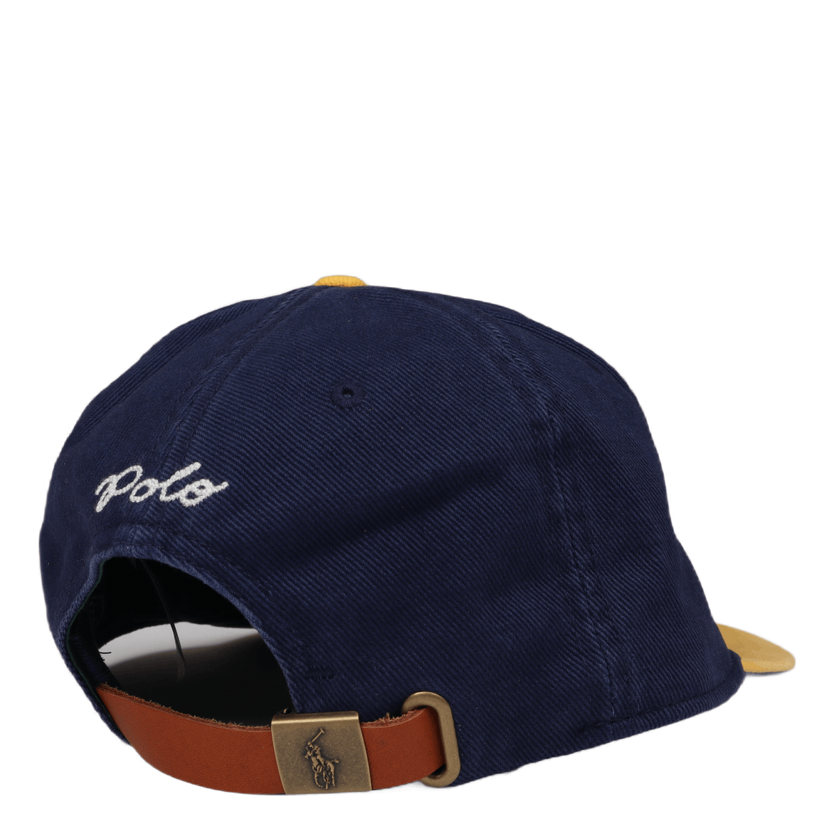 Logo Cotton Chino Ball Cap Newport Navy/Gold Bugle