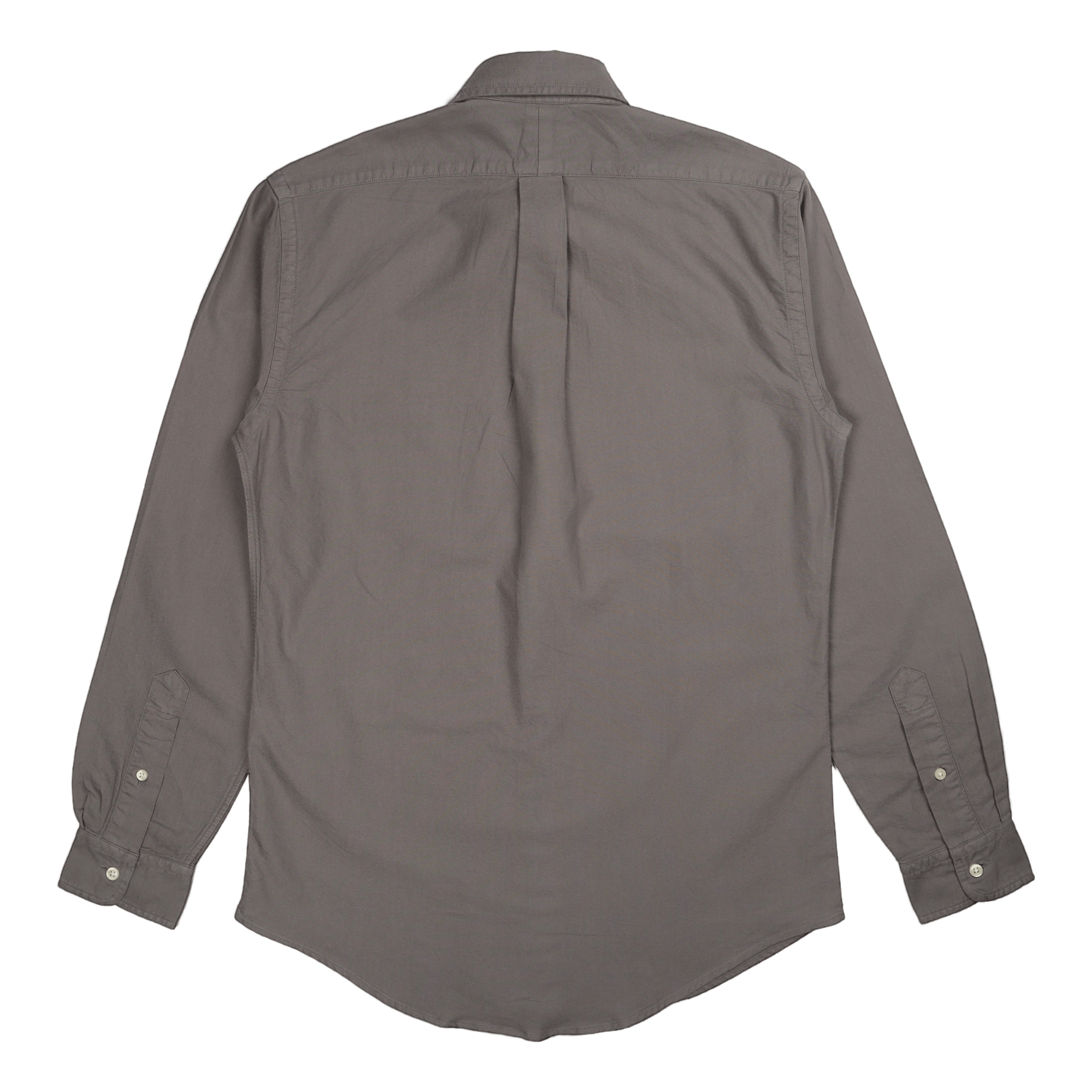 Custom Fit Garment-Dyed Oxford Shirt Perfect Grey