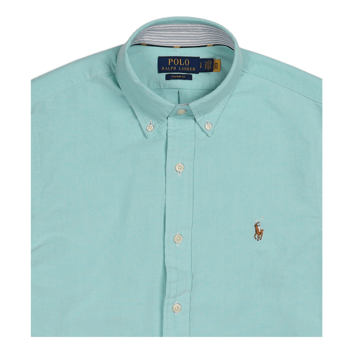 Custom Fit Oxford Shirt Sunset Green