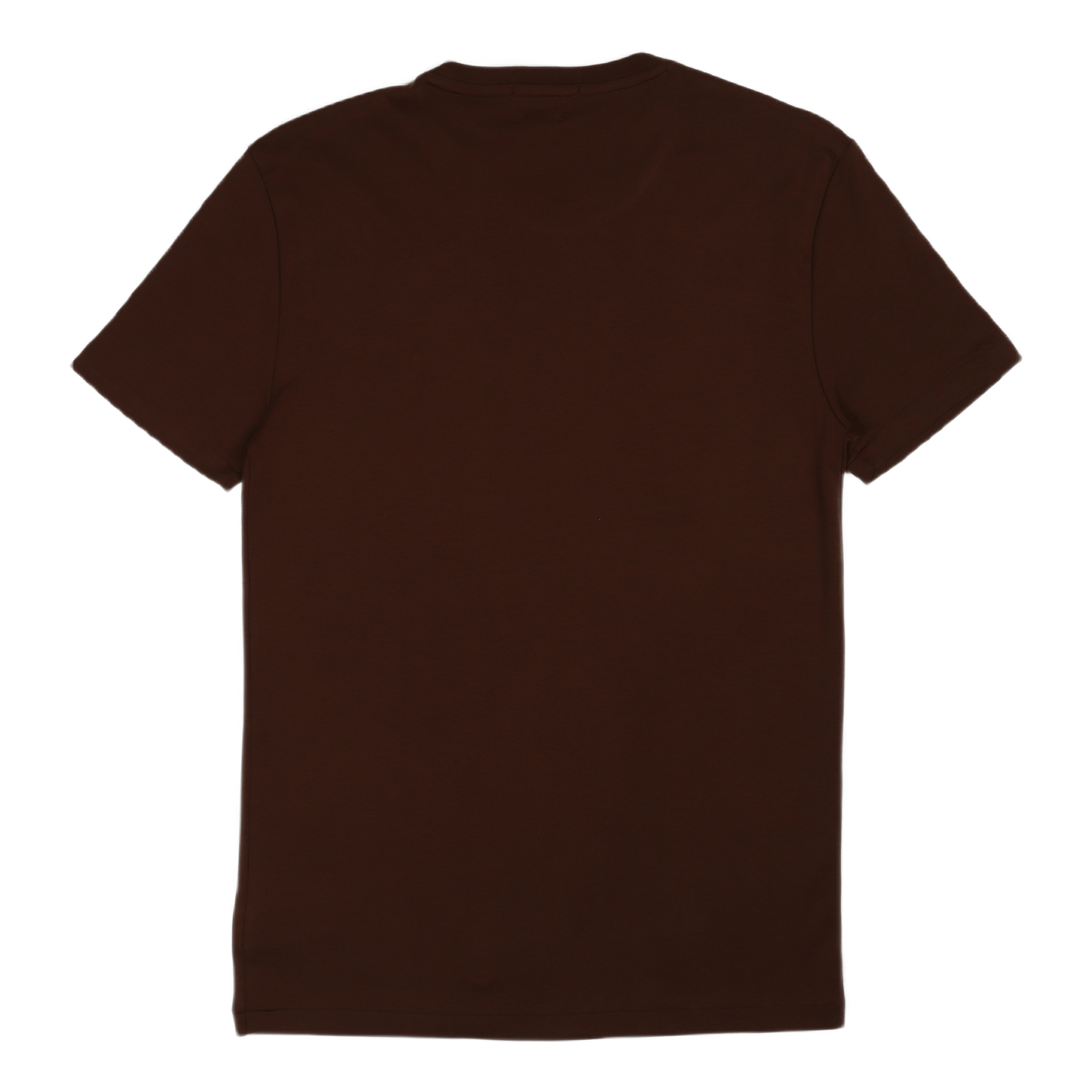 Custom Slim Fit Soft Cotton T-Shirt American Brown