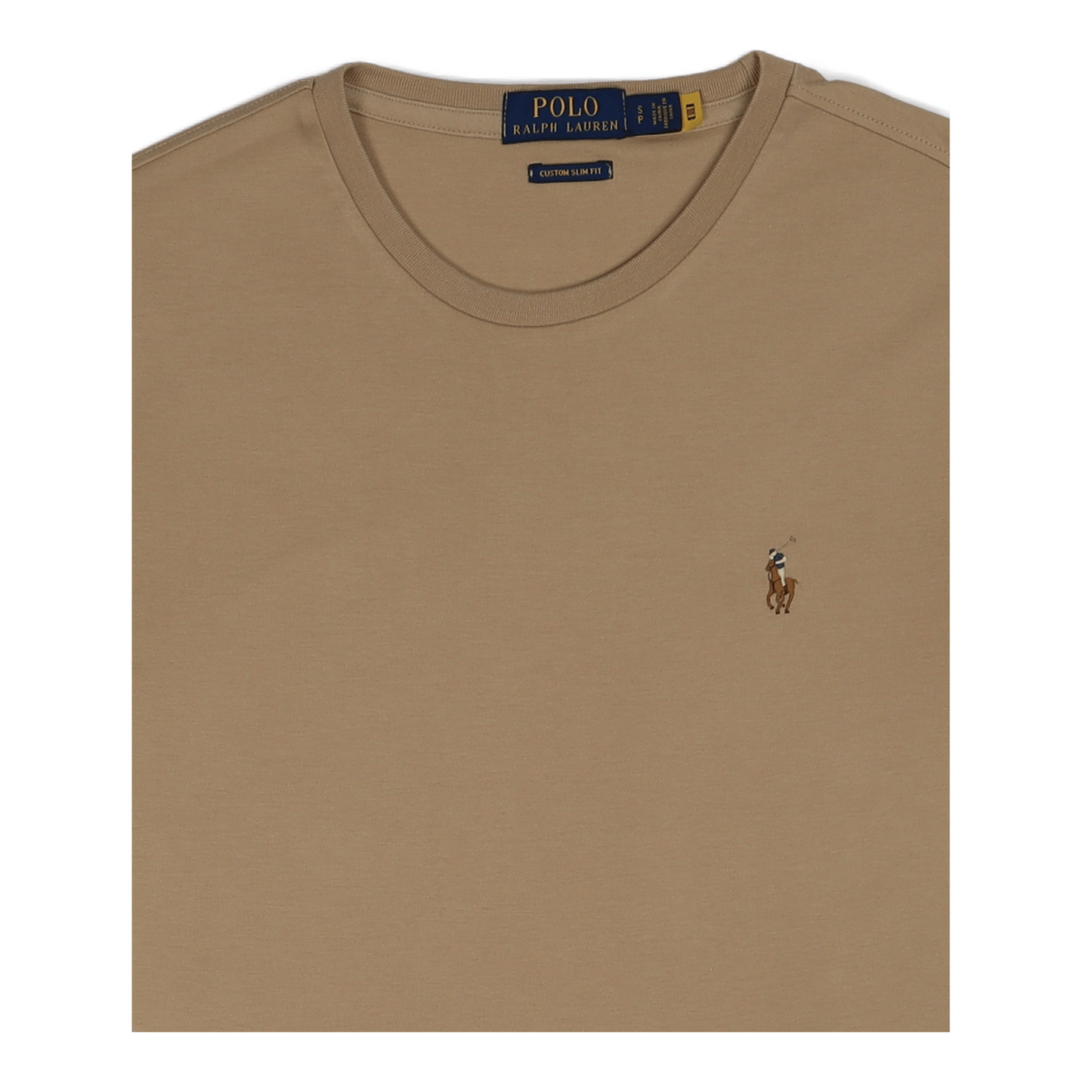 Custom Slim Fit Soft Cotton T-Shirt Vintage Khaki