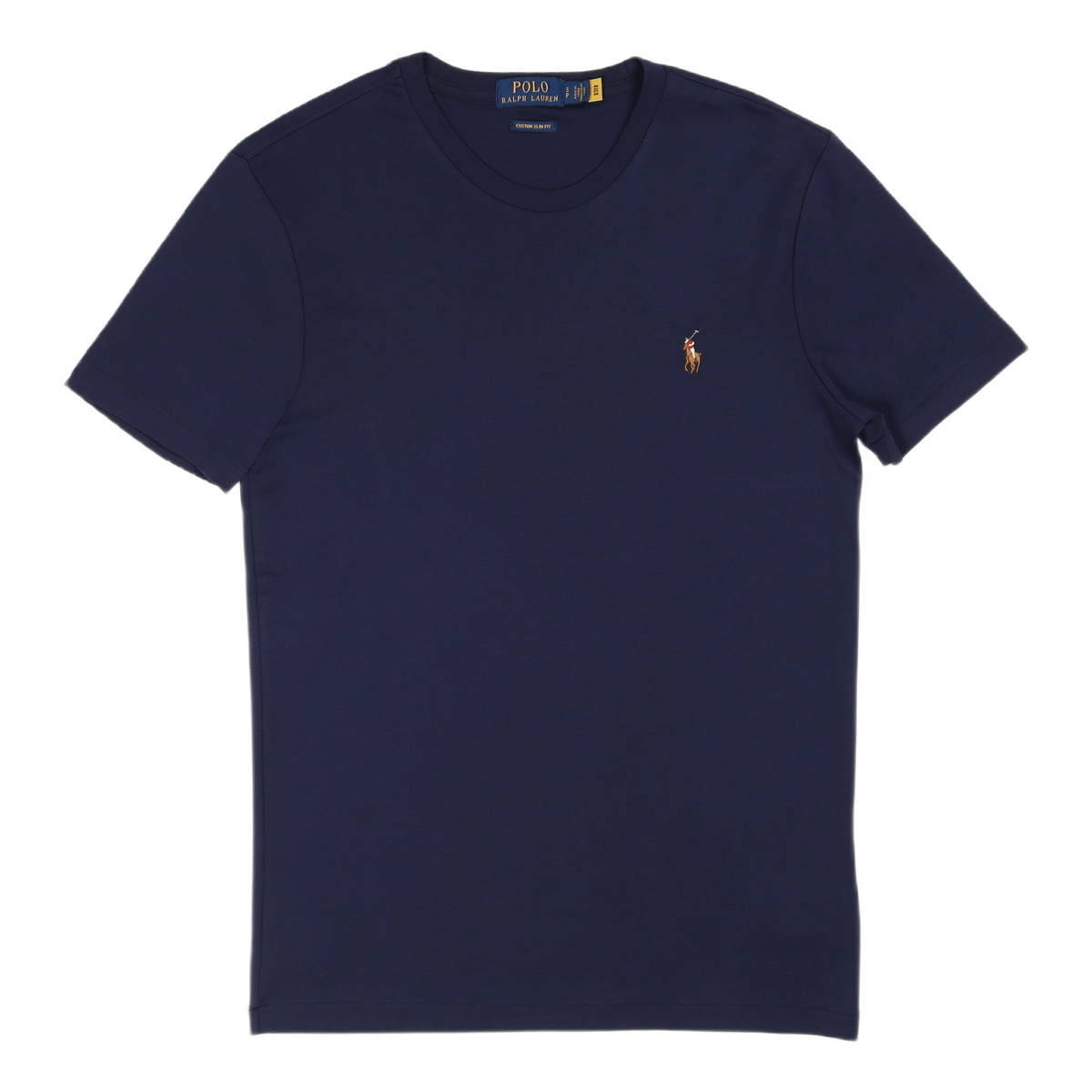 Custom Slim Fit Soft Cotton T-Shirt Refined Navy