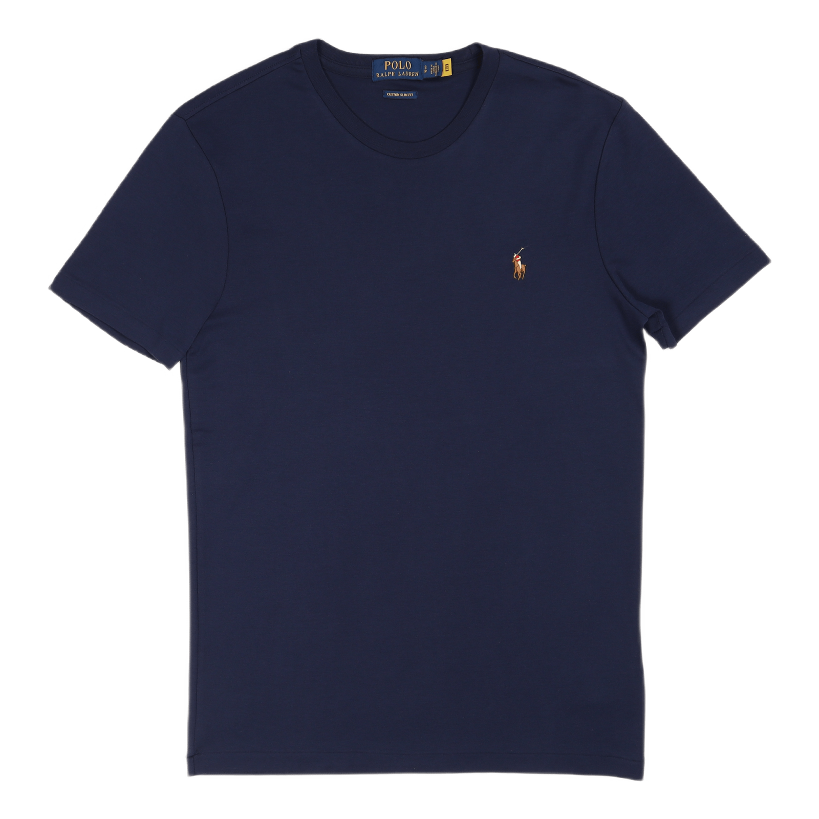 Custom Slim Fit Soft Cotton T-Shirt Refined Navy