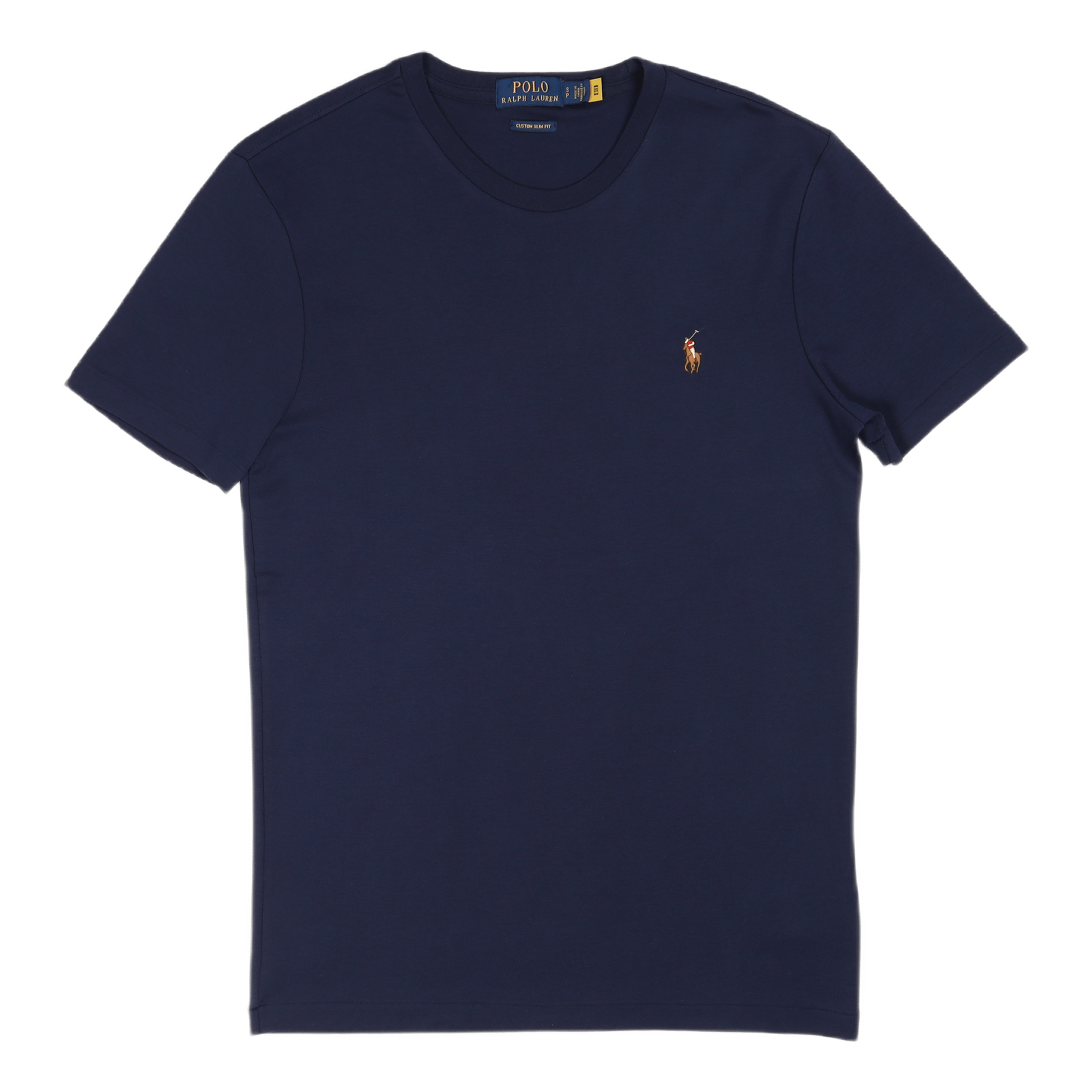 Polo Ralph Lauren Custom Slim Fit Soft Cotton T Shirt Refined Navy Caliroots