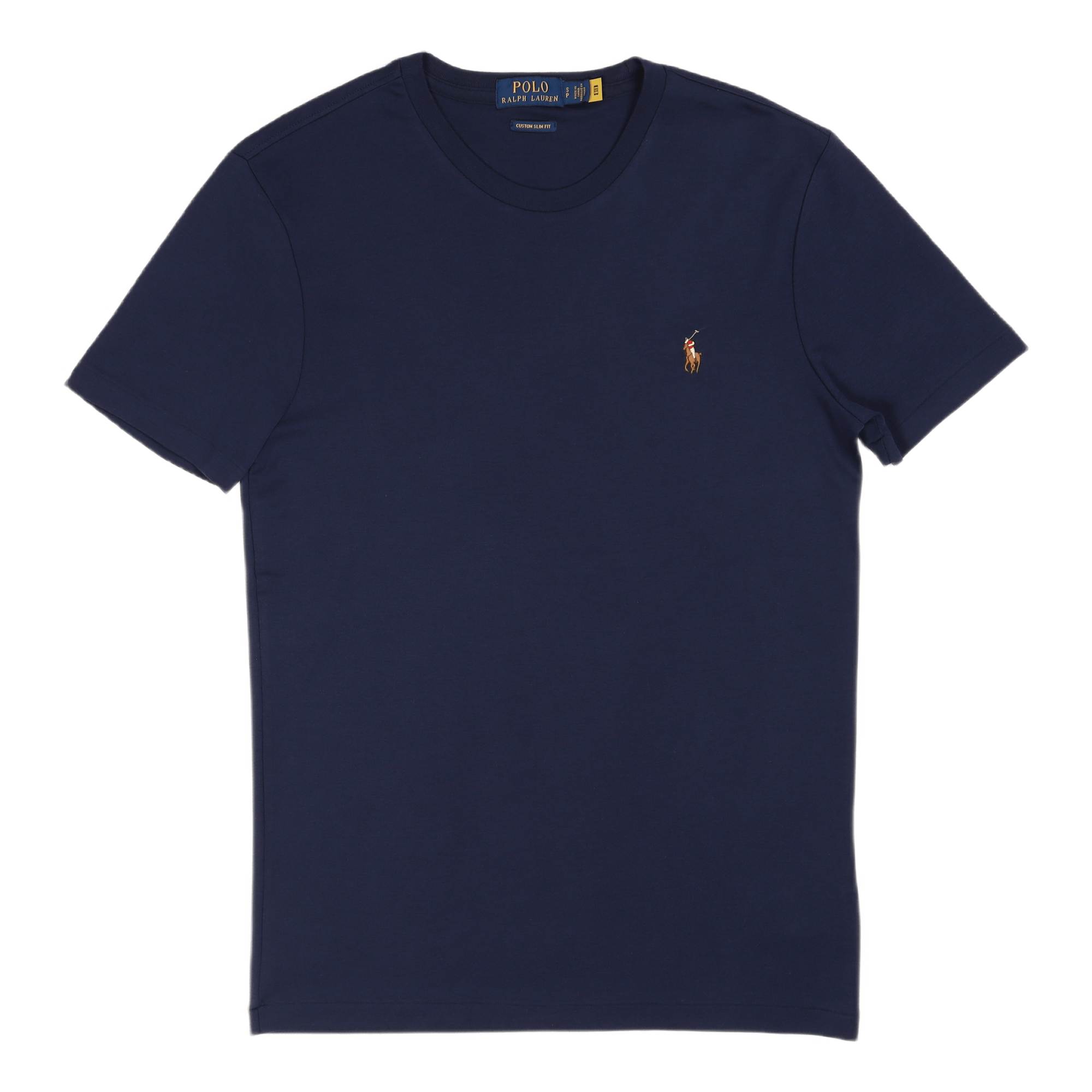 Custom Slim Fit Soft Cotton T-Shirt French Navy