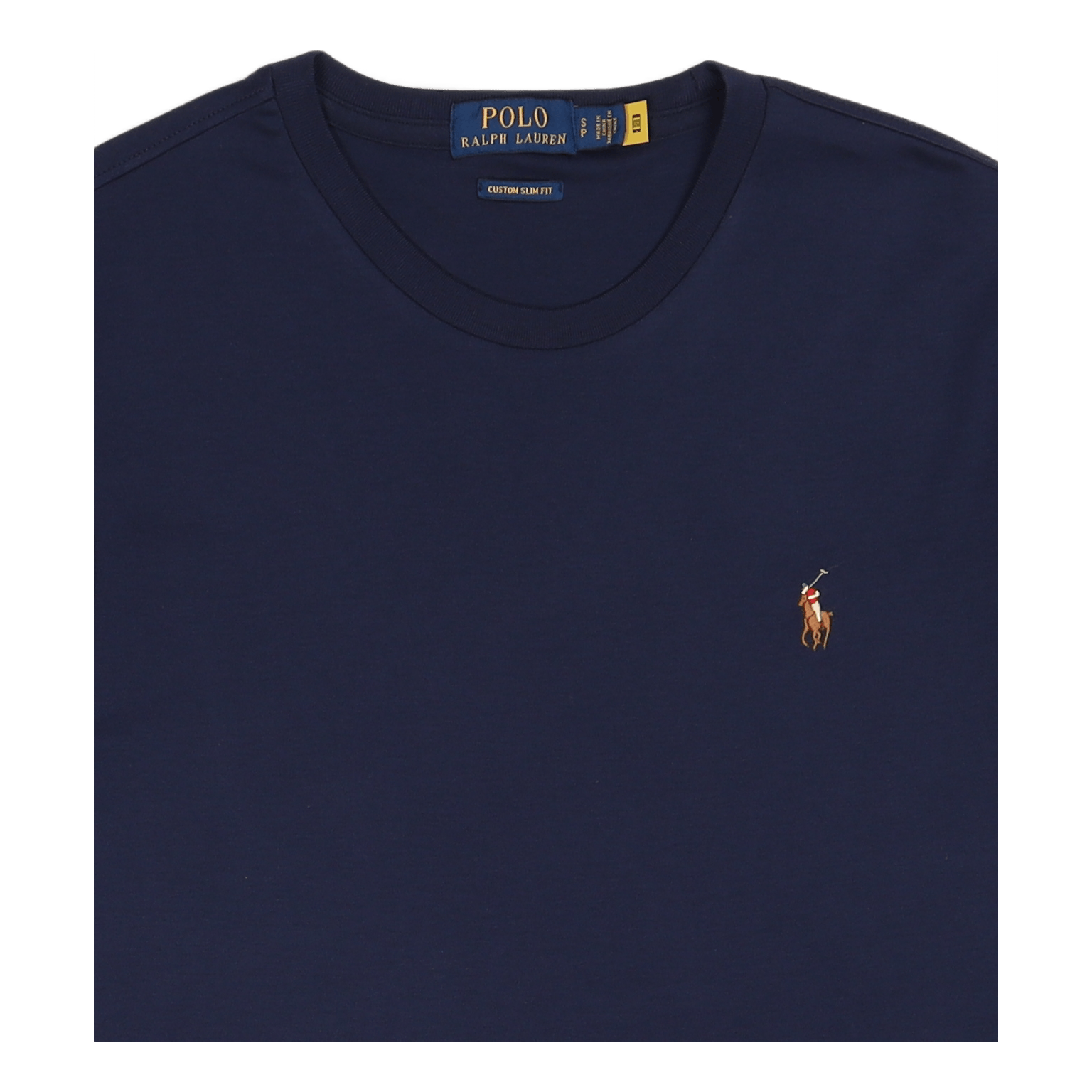 Custom Slim Fit Soft Cotton T-Shirt Refined Navy